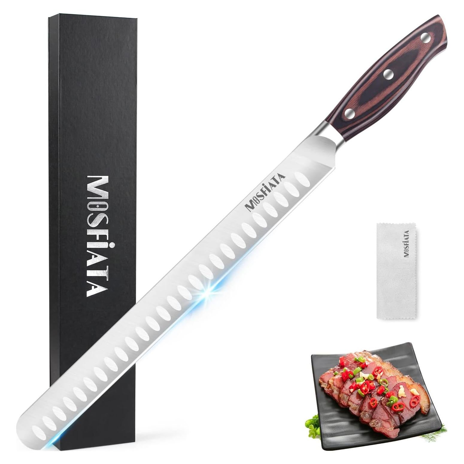 Cuchillo de Rebanar MOSFiATA 30.48 cm Acero Alemán Forjado