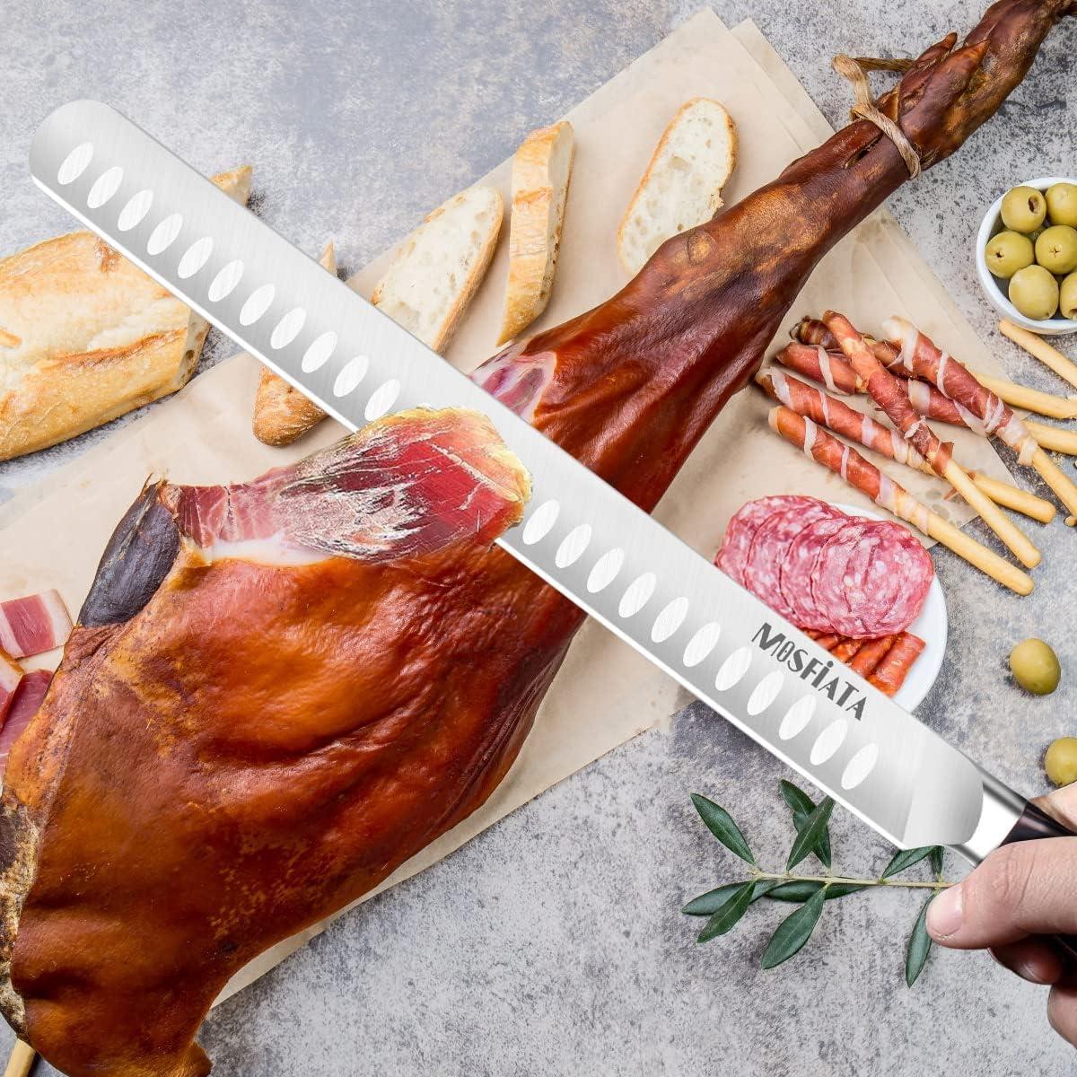 Cuchillo de Rebanar MOSFiATA 30.48 cm Acero Alemán Forjado