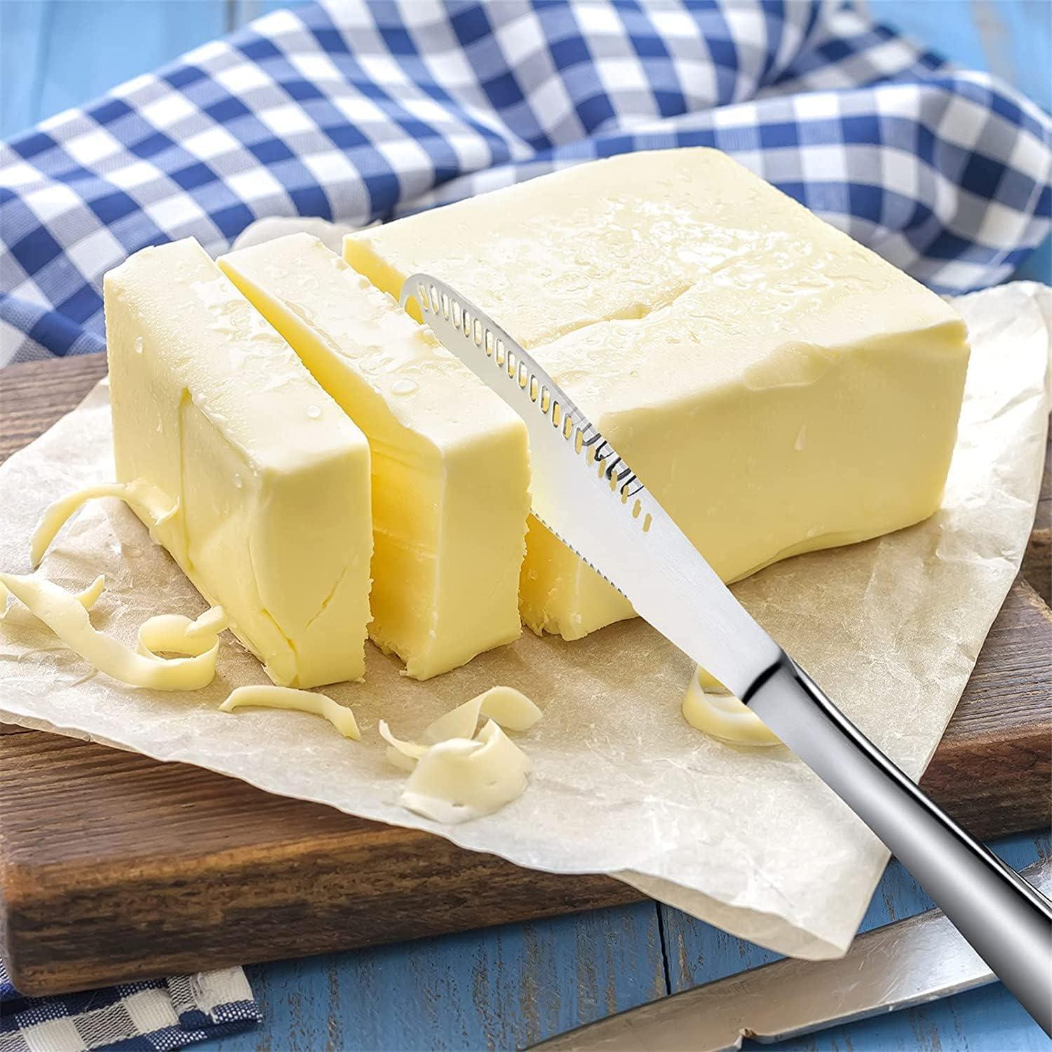 Cuchillos de Mantequilla de Acero Inoxidable Genérico - Paquete de 5