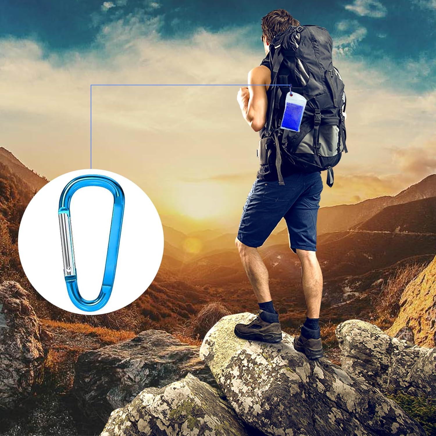 Paquete de 4 Toallas Enfriadoras CADONO 101.6x30.5cm Multicolor