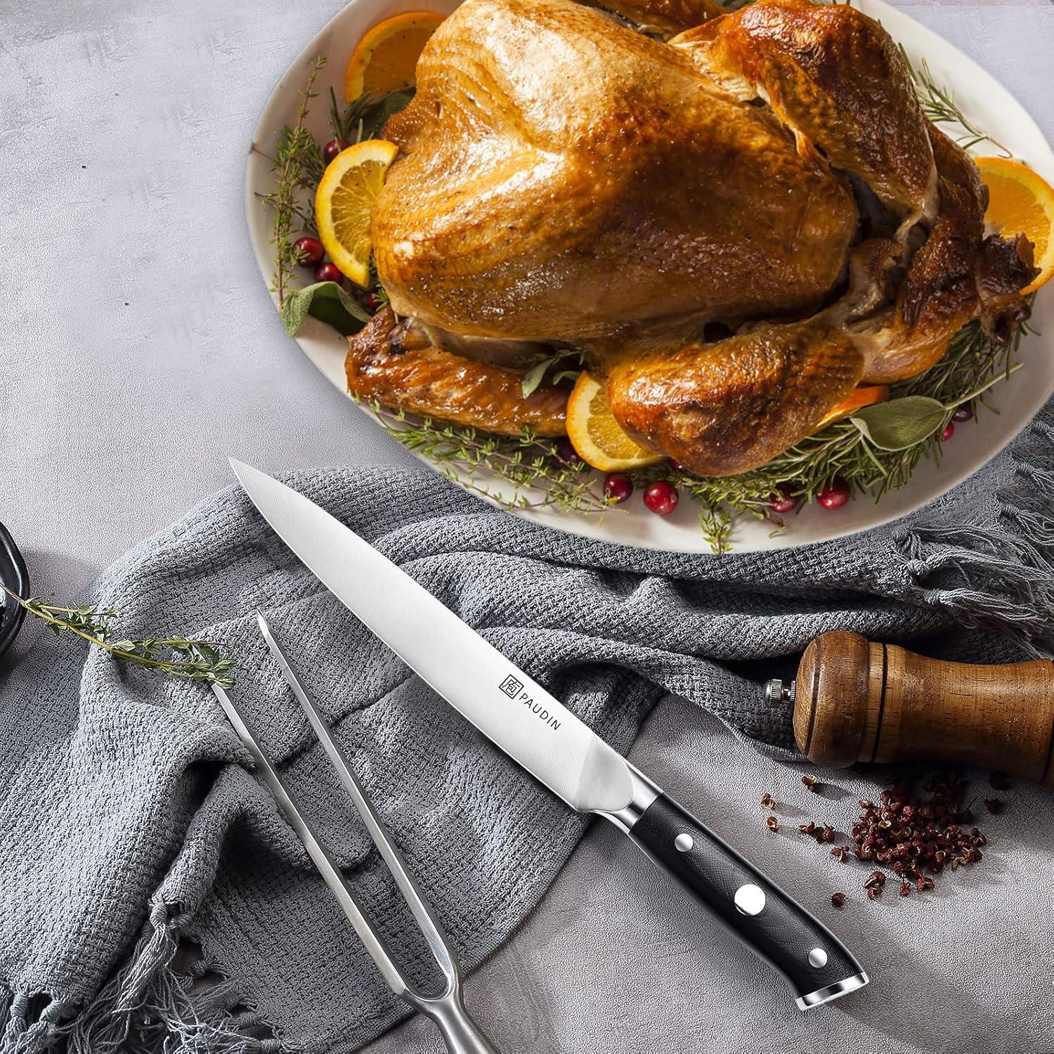 Juego de cuchillos de tallar PAUDIN - Acero alemán 20.32 cm