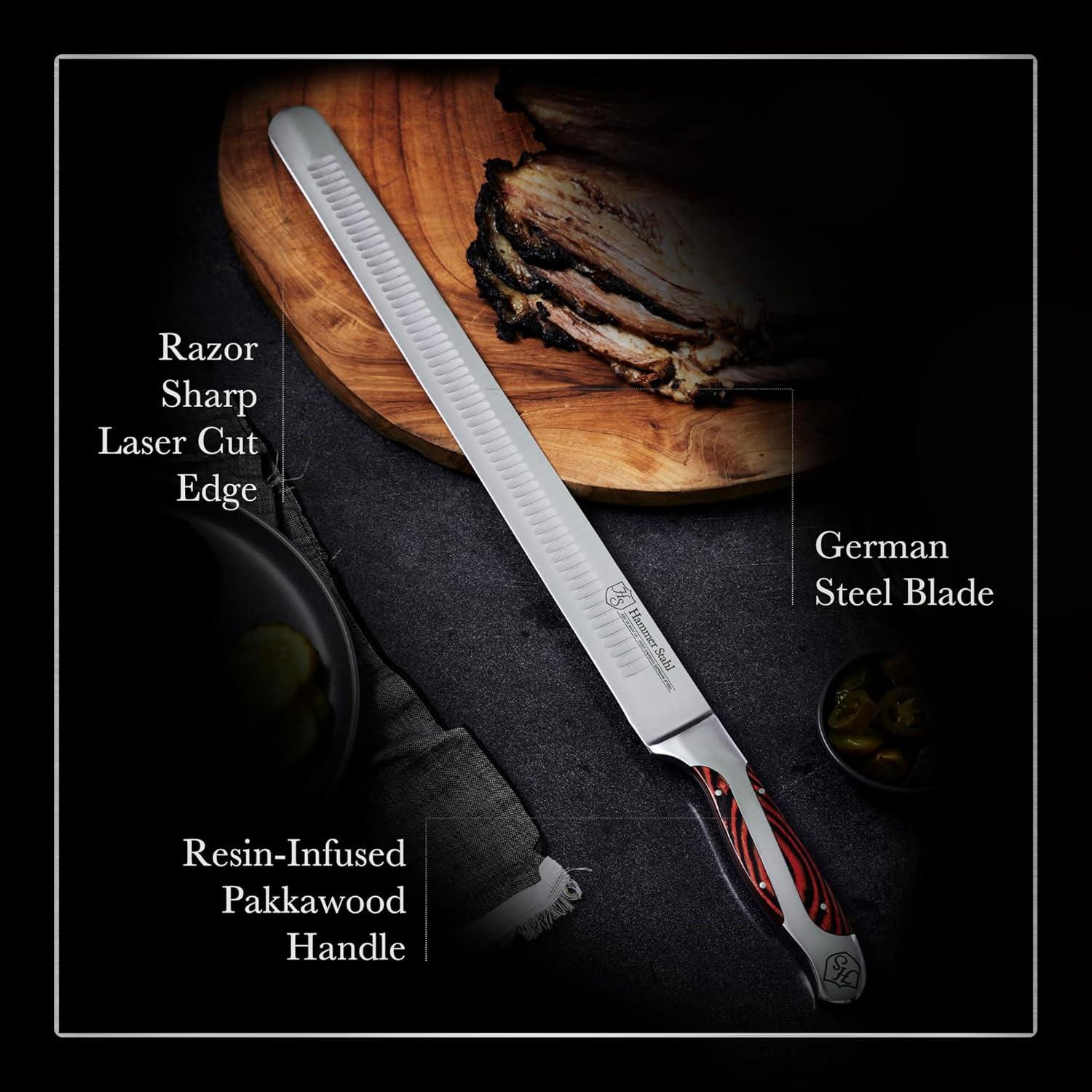 Cuchillo de Rebanar 35.56 cm Hammer Stahl | Acero Alto Carbono