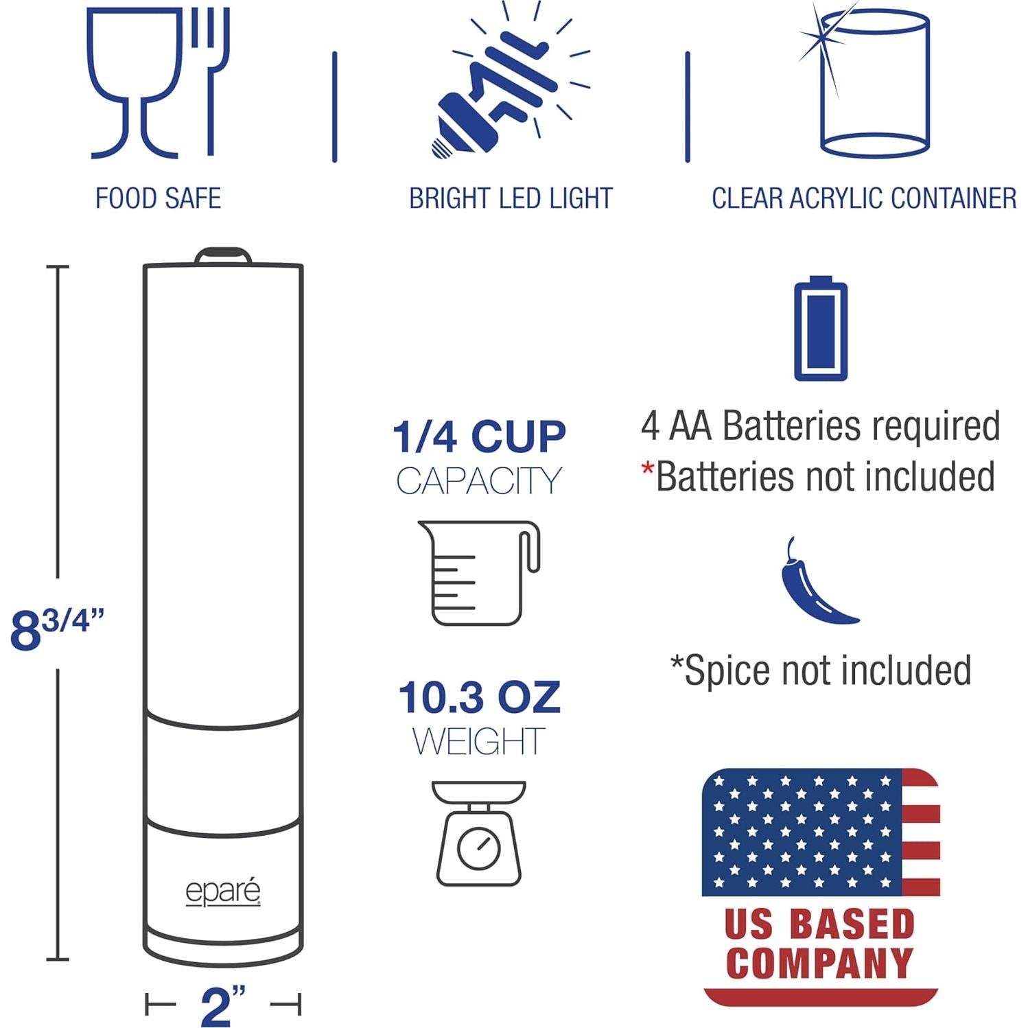 Plato Grande de Plástico Eparé para Mantequilla con Tapa