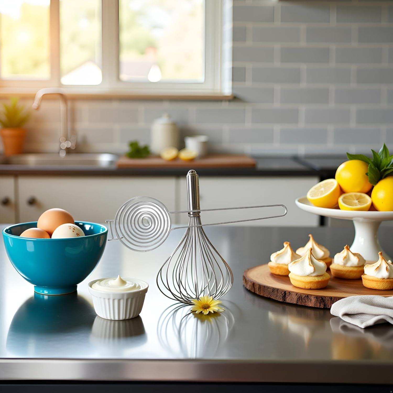 Separador de Huevos de Acero Inoxidable WLngtv - Apto Lavavajillas