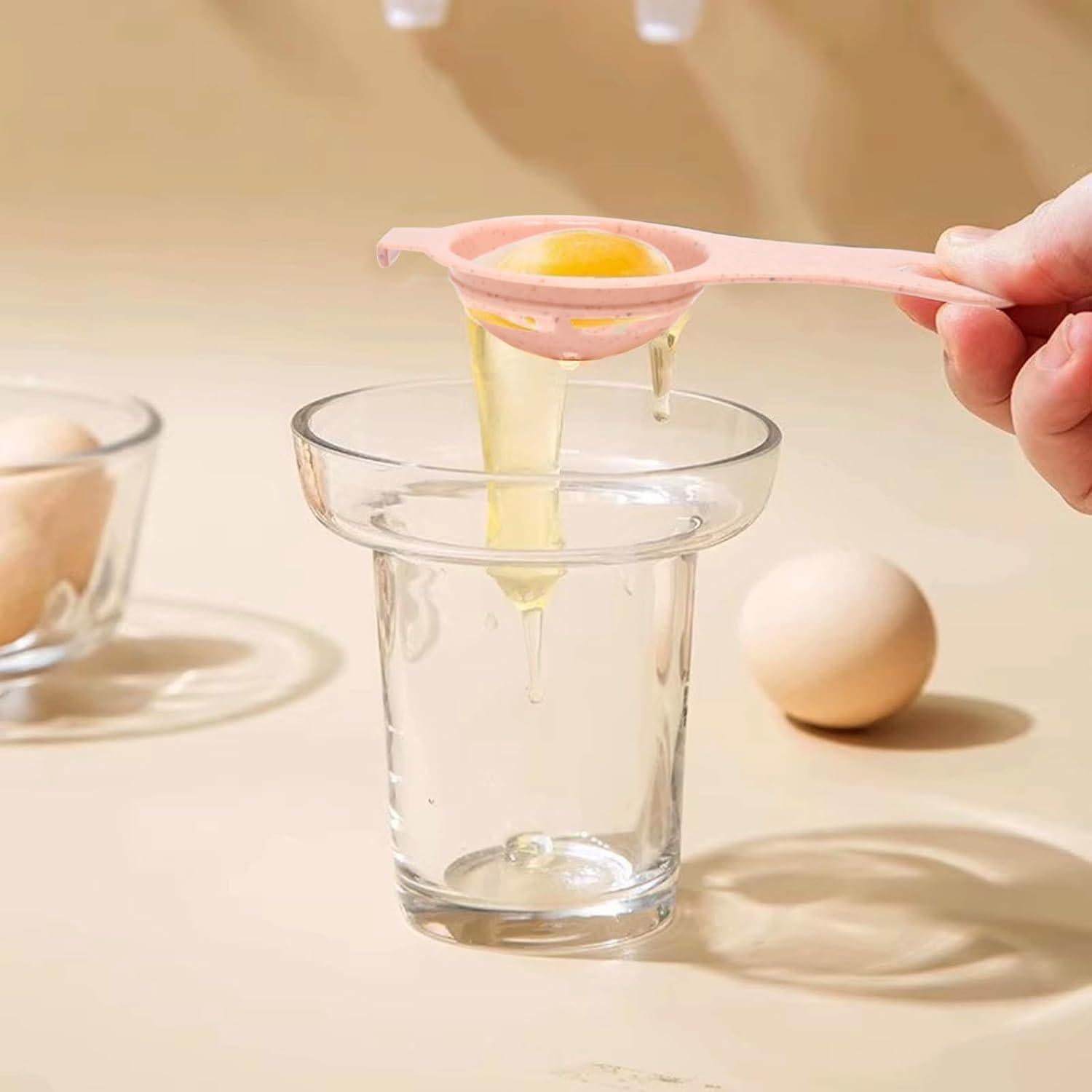 Separador de Huevos 4PCS Yueton - Herramienta de Cocina Práctica