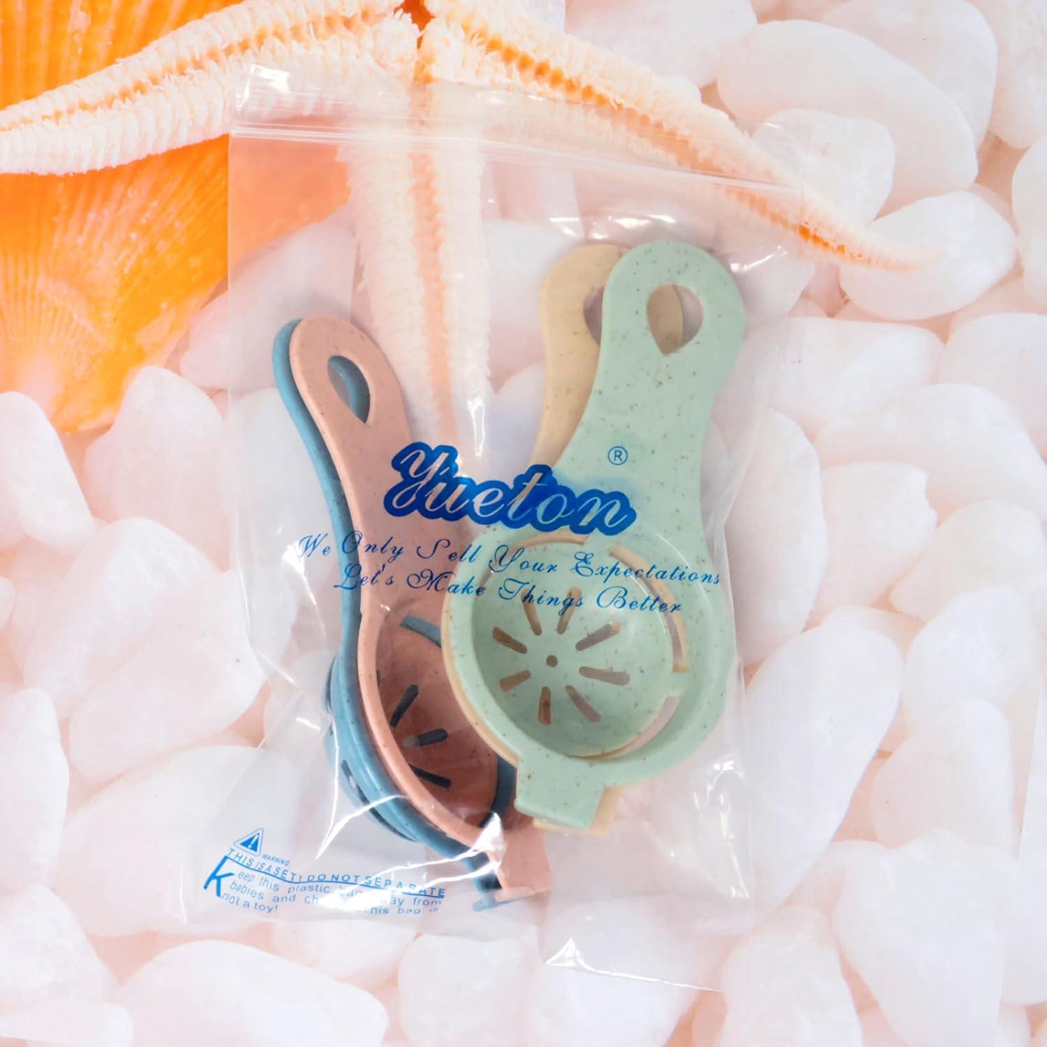 Separador de Huevos 4PCS Yueton - Herramienta de Cocina Práctica