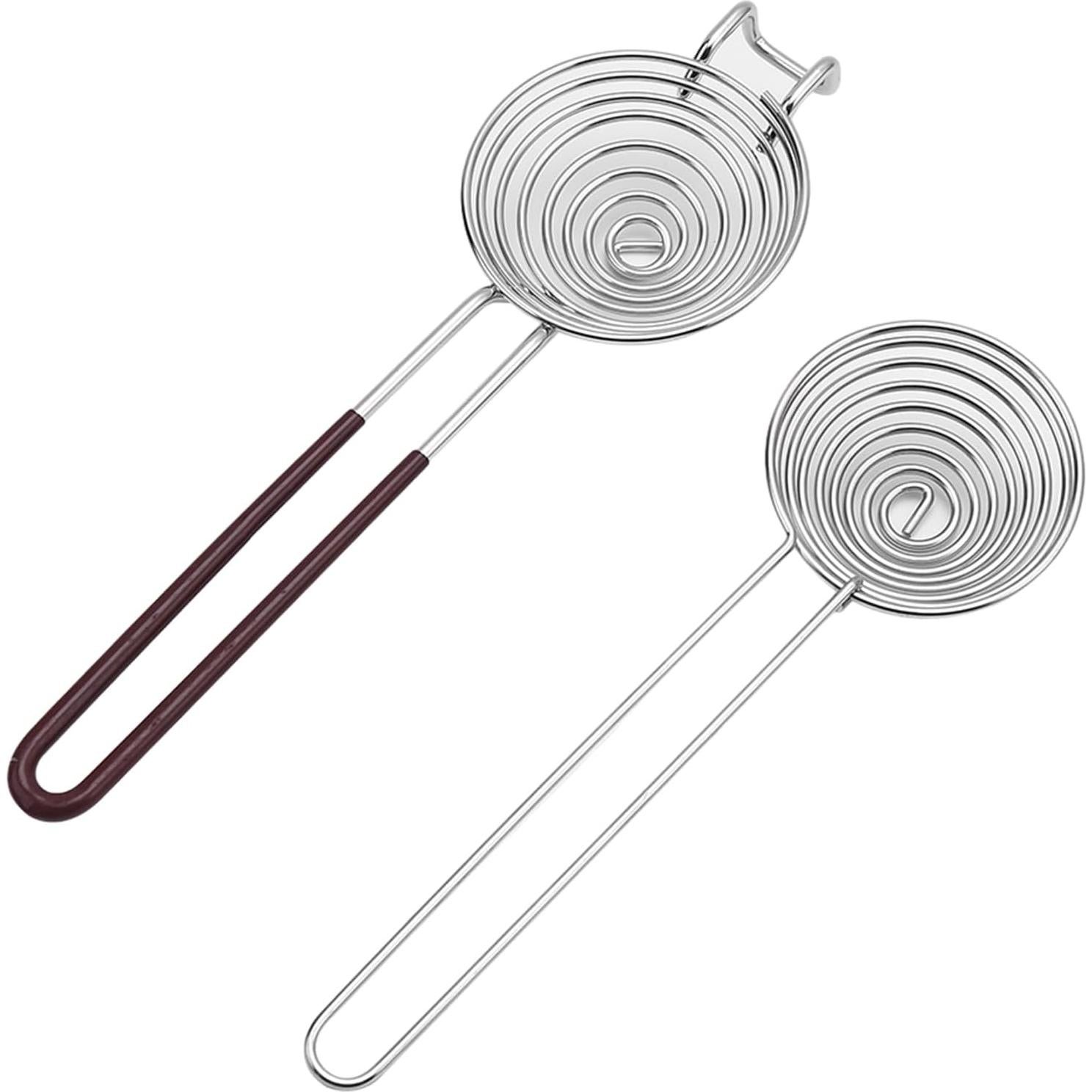 Separador de Huevos Acero Inoxidable LVOERTUIG 2 Pcs