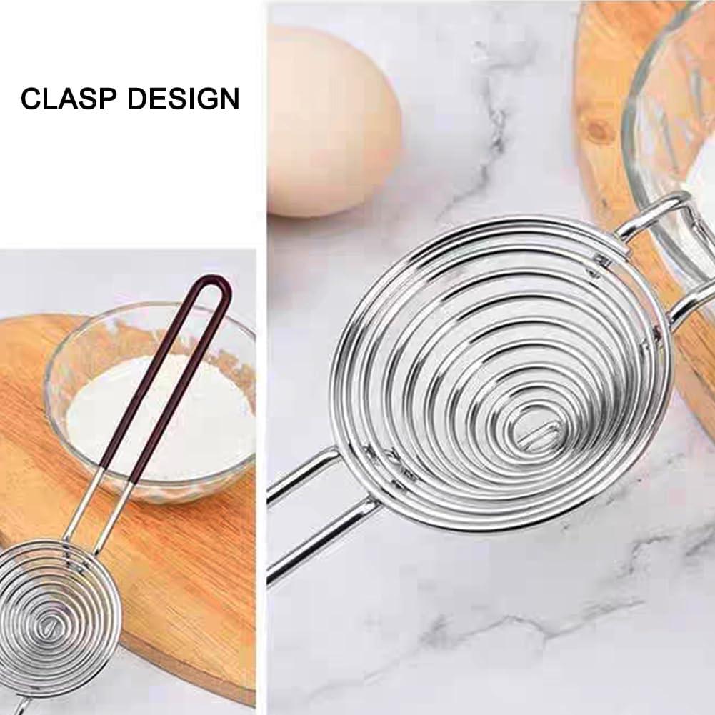 Separador de Huevos Acero Inoxidable LVOERTUIG 2 Pcs