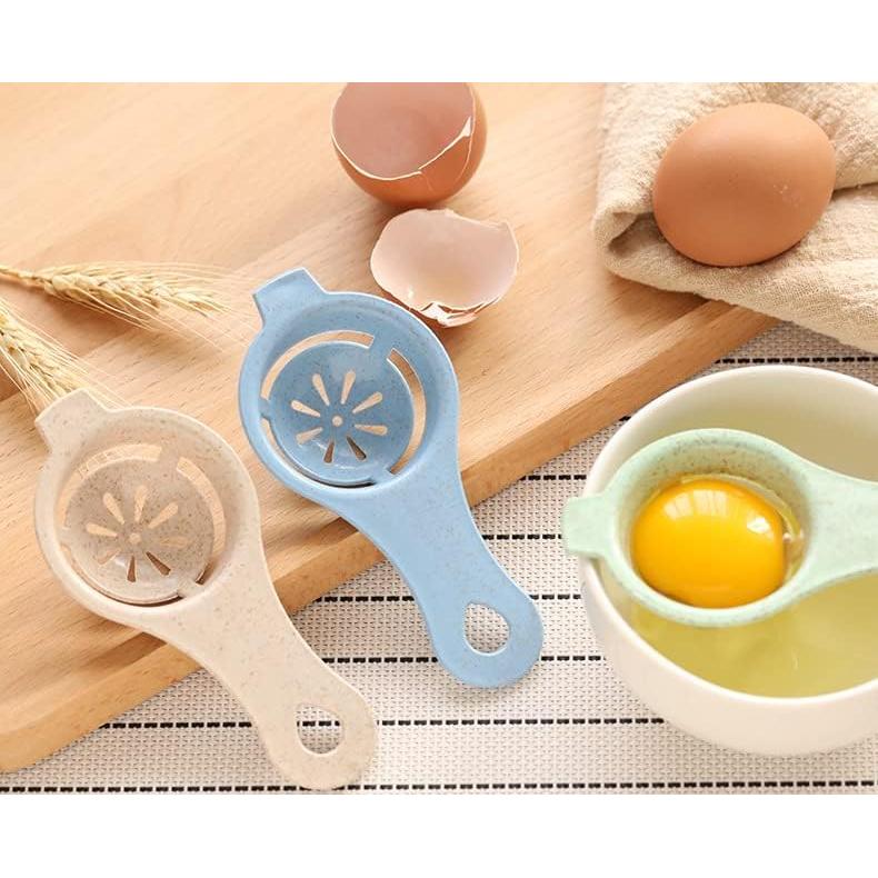 Separador de Clara de Huevo AKOAK - 4 Pcs de Tallo de Trigo