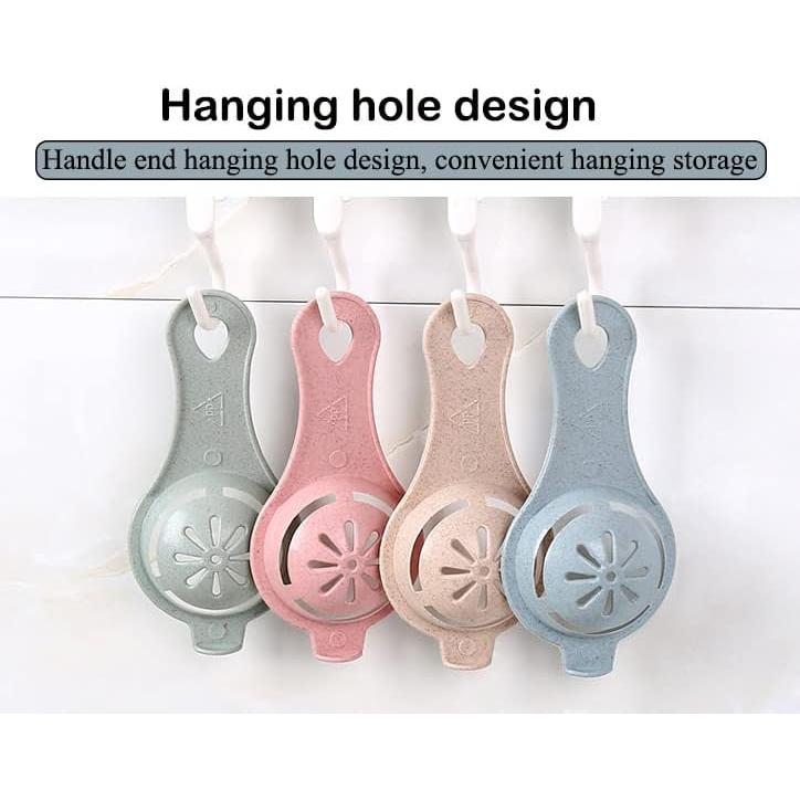 Separador de Clara de Huevo AKOAK - 4 Pcs de Tallo de Trigo