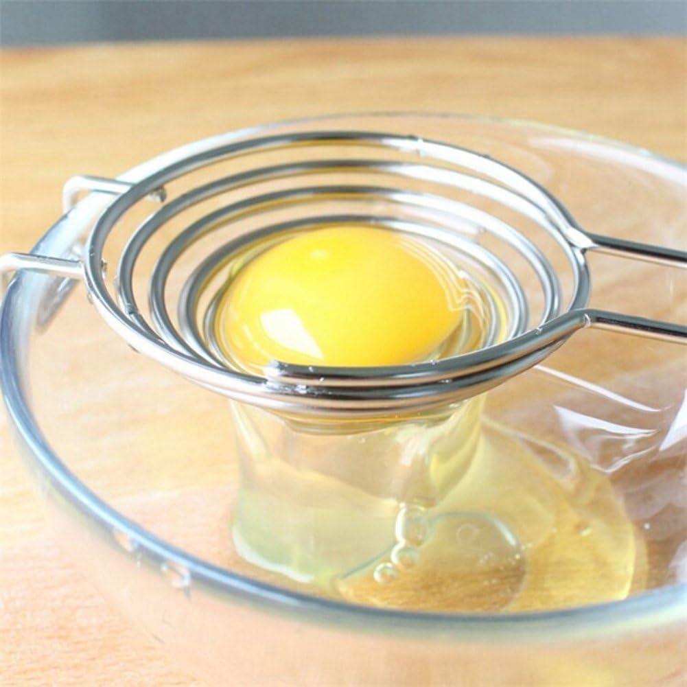 Separador de Huevos de Acero Inoxidable Wentoenapp - Gadget de Cocina