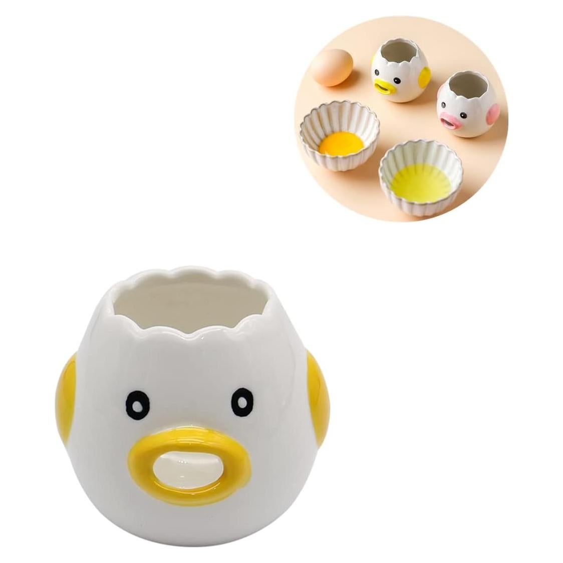 Separador de Huevos Cerámica RUITASA Amarillo 7.69 cm