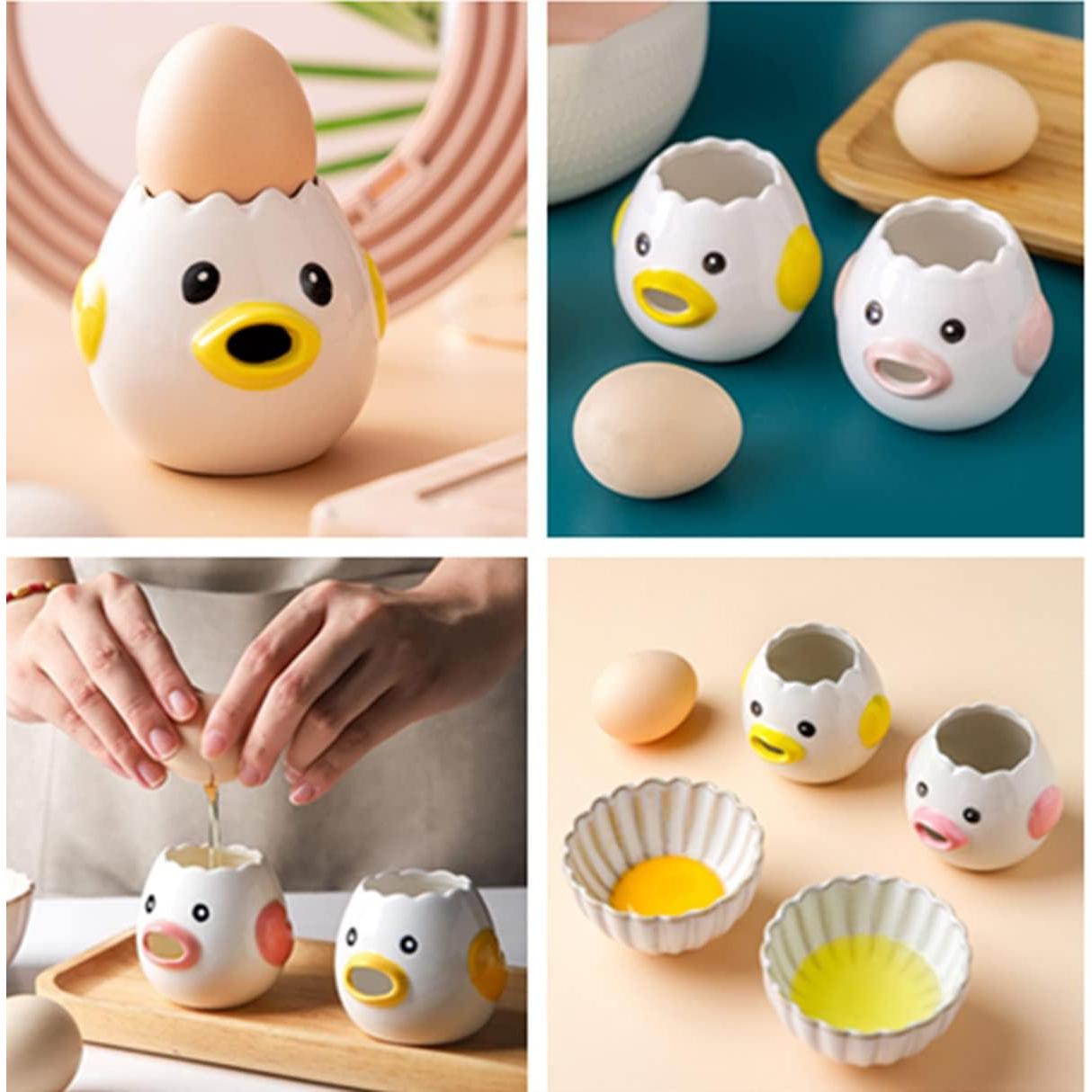 Separador de Huevos Cerámica RUITASA Amarillo 7.69 cm