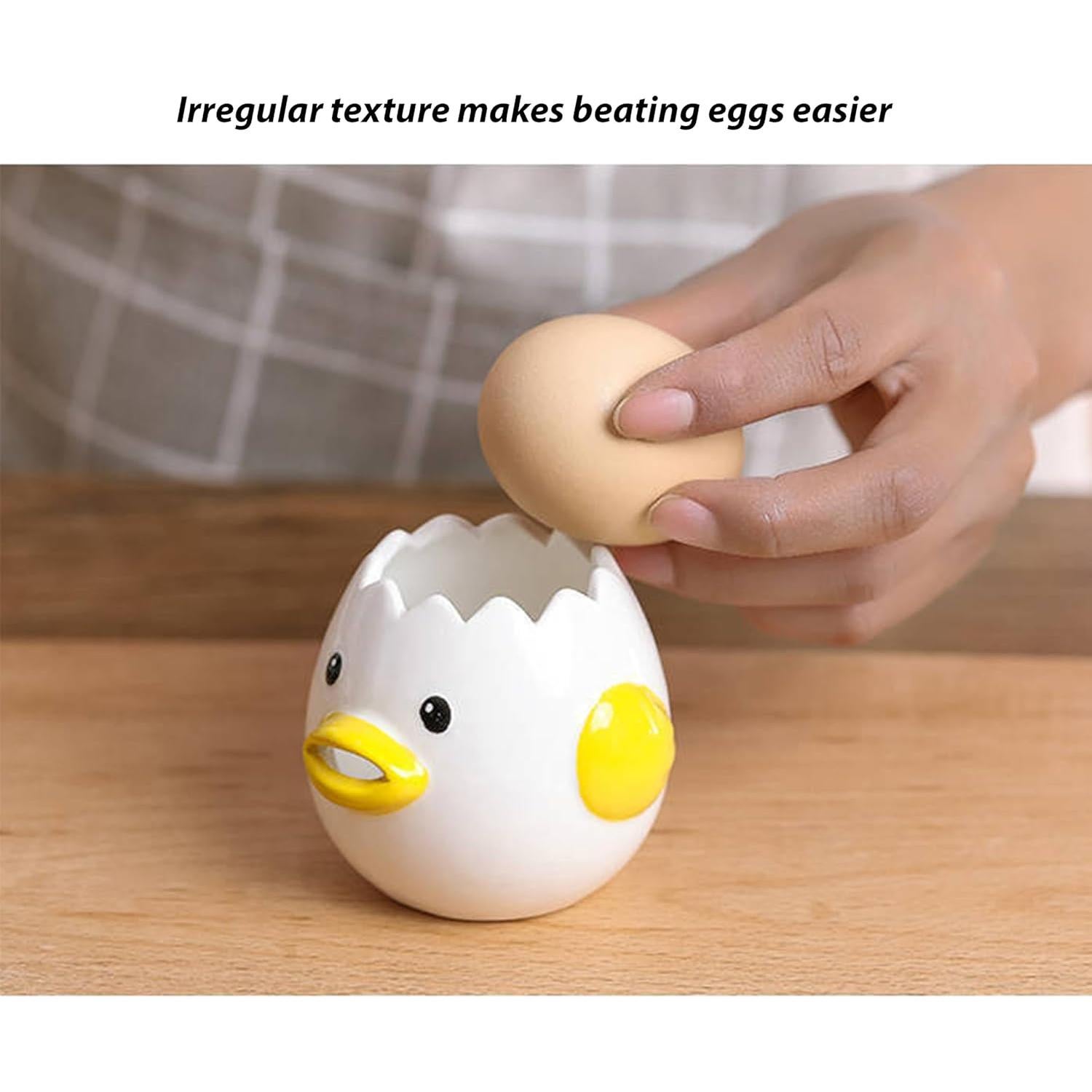 Separador de Huevos Cerámico XINYIDAO - Diseño Pollito 7.6cm