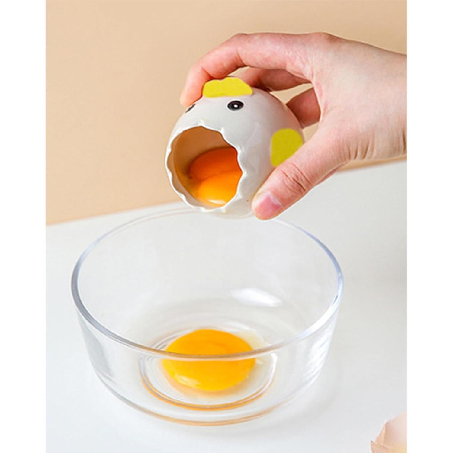 Separador de Huevos Cerámico XINYIDAO - Diseño Pollito 7.6cm