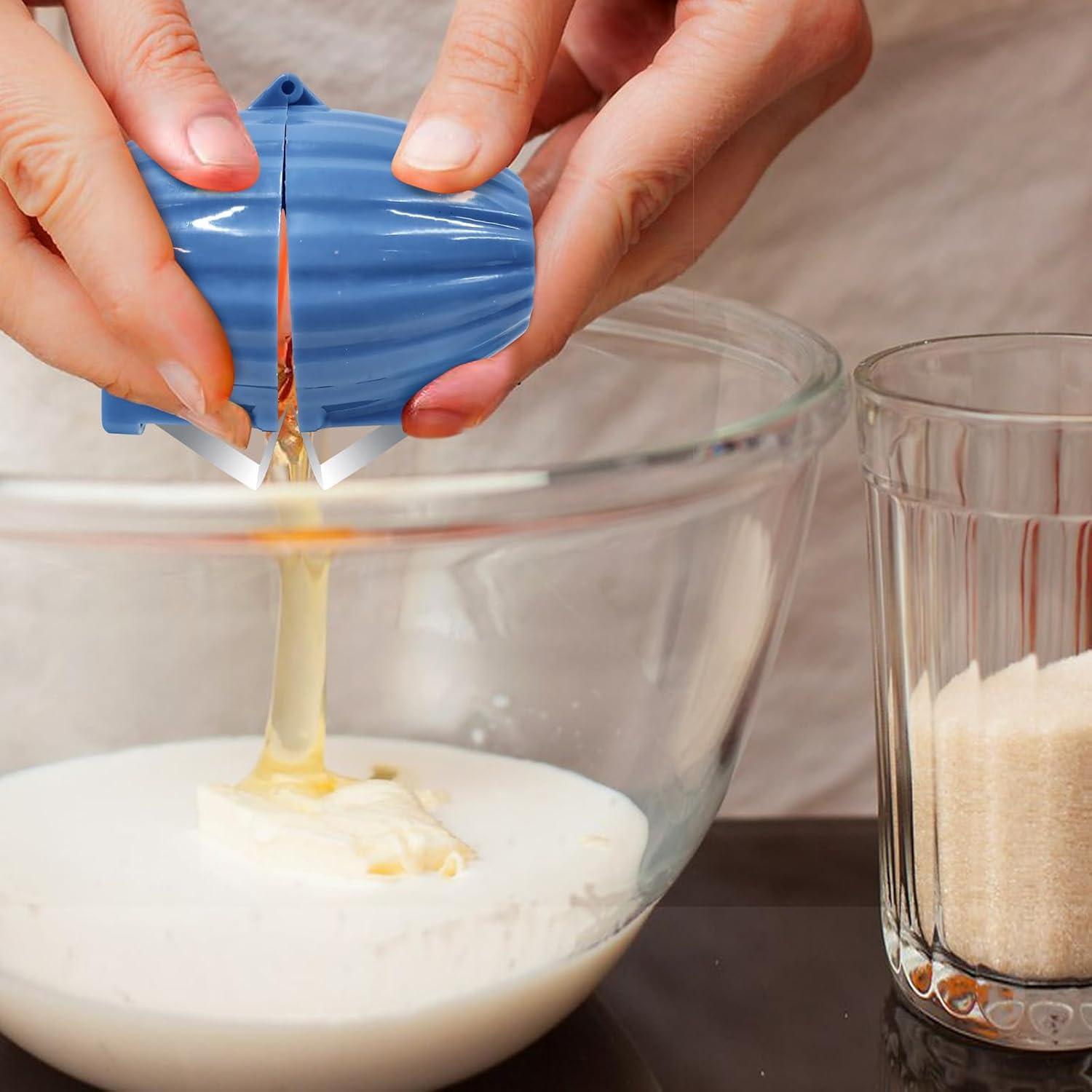 Abridor de Cáscaras de Huevos TLM Azul - 2 Piezas