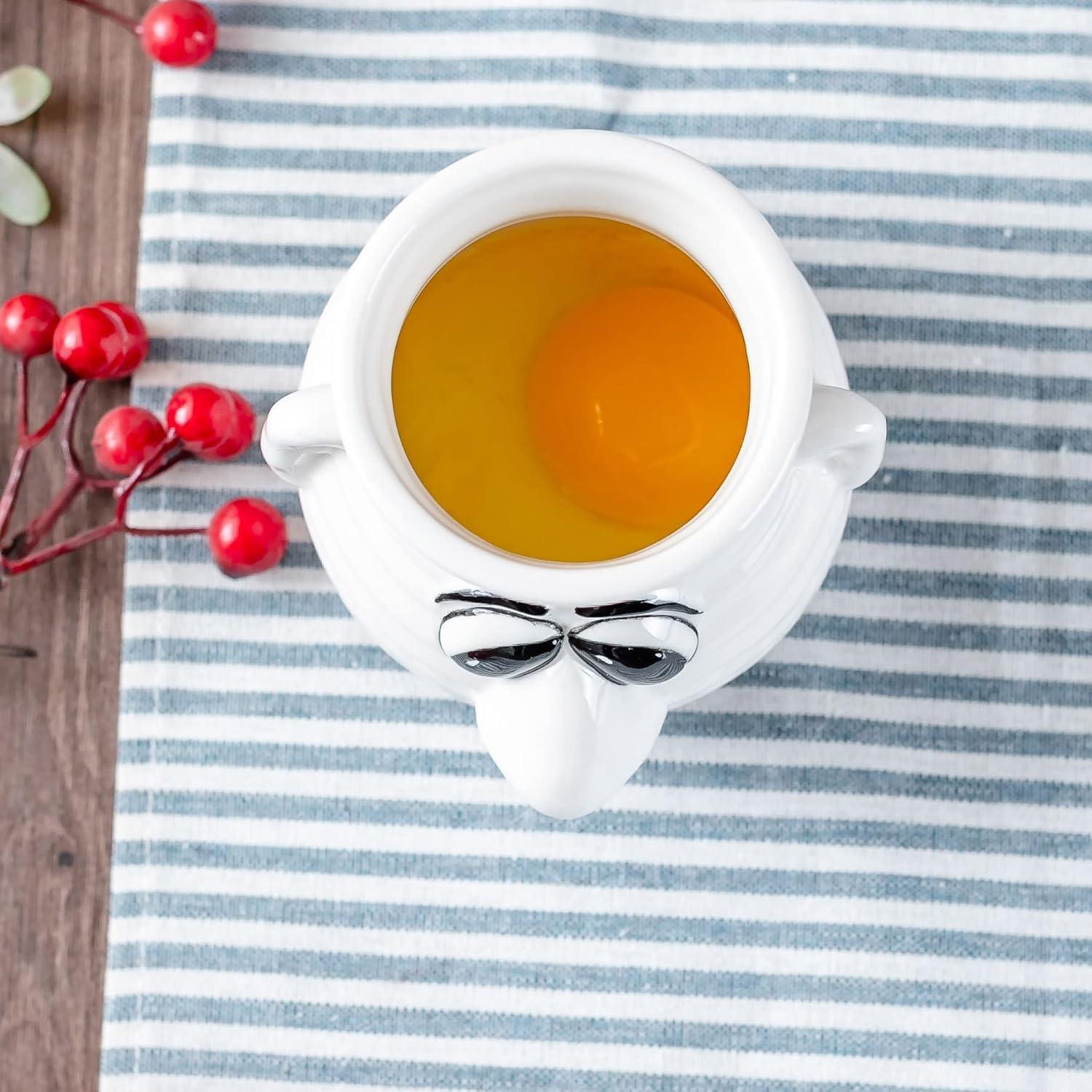 Separador de Huevos Divertido EJOTSTSD de Cerámica Apto Lavavajillas