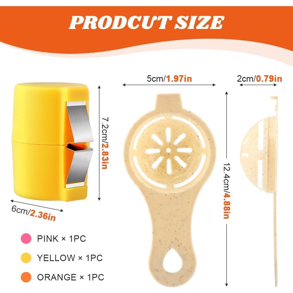 Set 3 Abridores de Cáscara de Huevo + Separador Loyanger