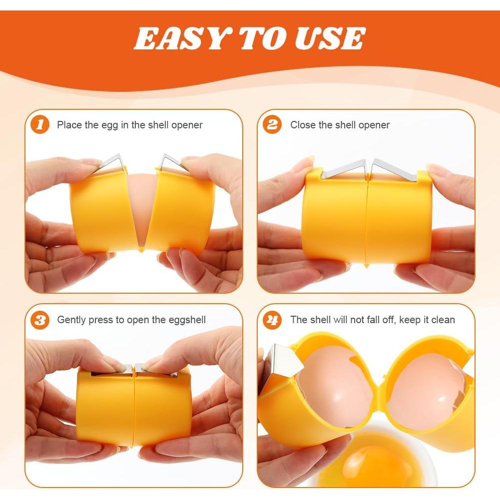 Set 3 Abridores de Cáscara de Huevo + Separador Loyanger