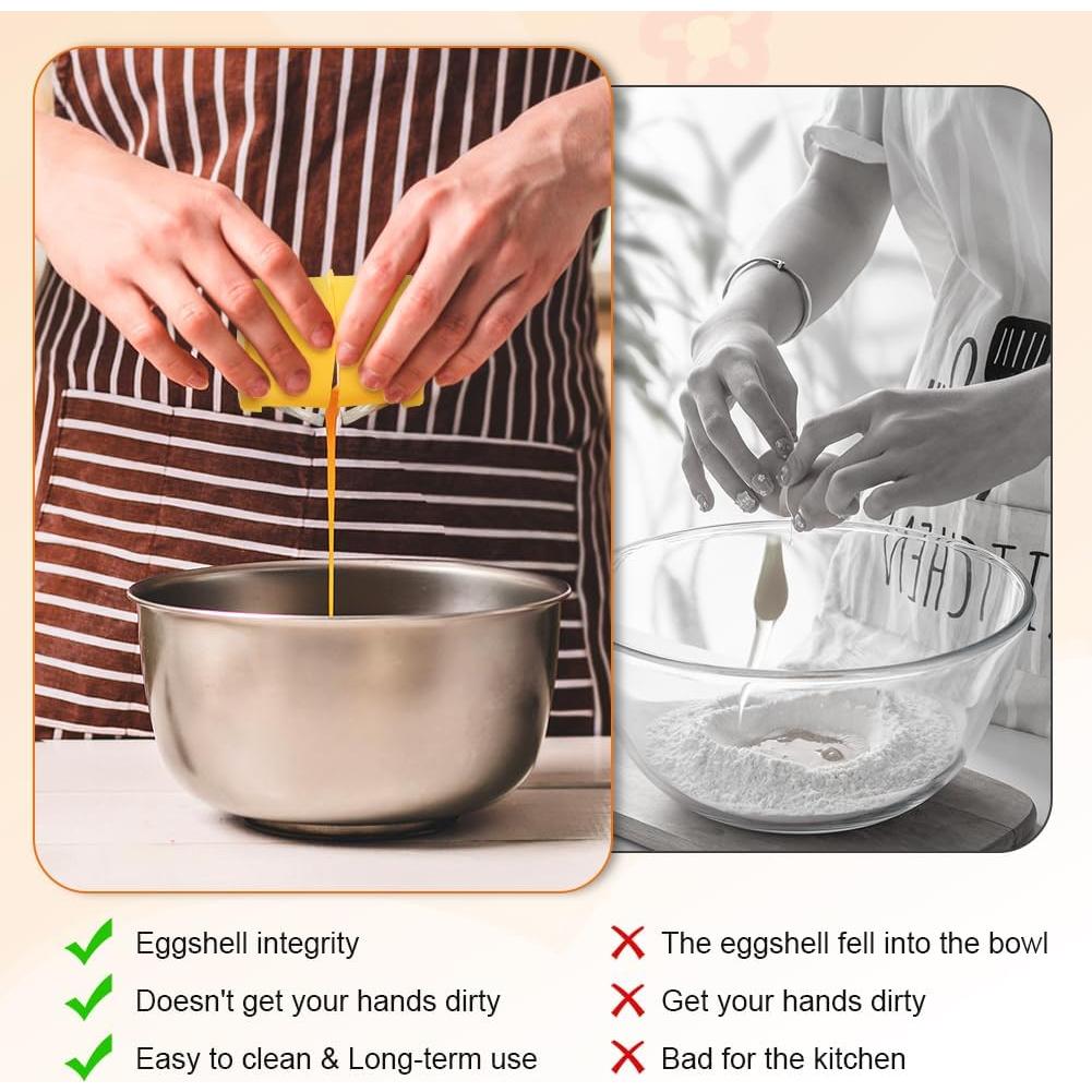 Set 3 Abridores de Cáscara de Huevo + Separador Loyanger