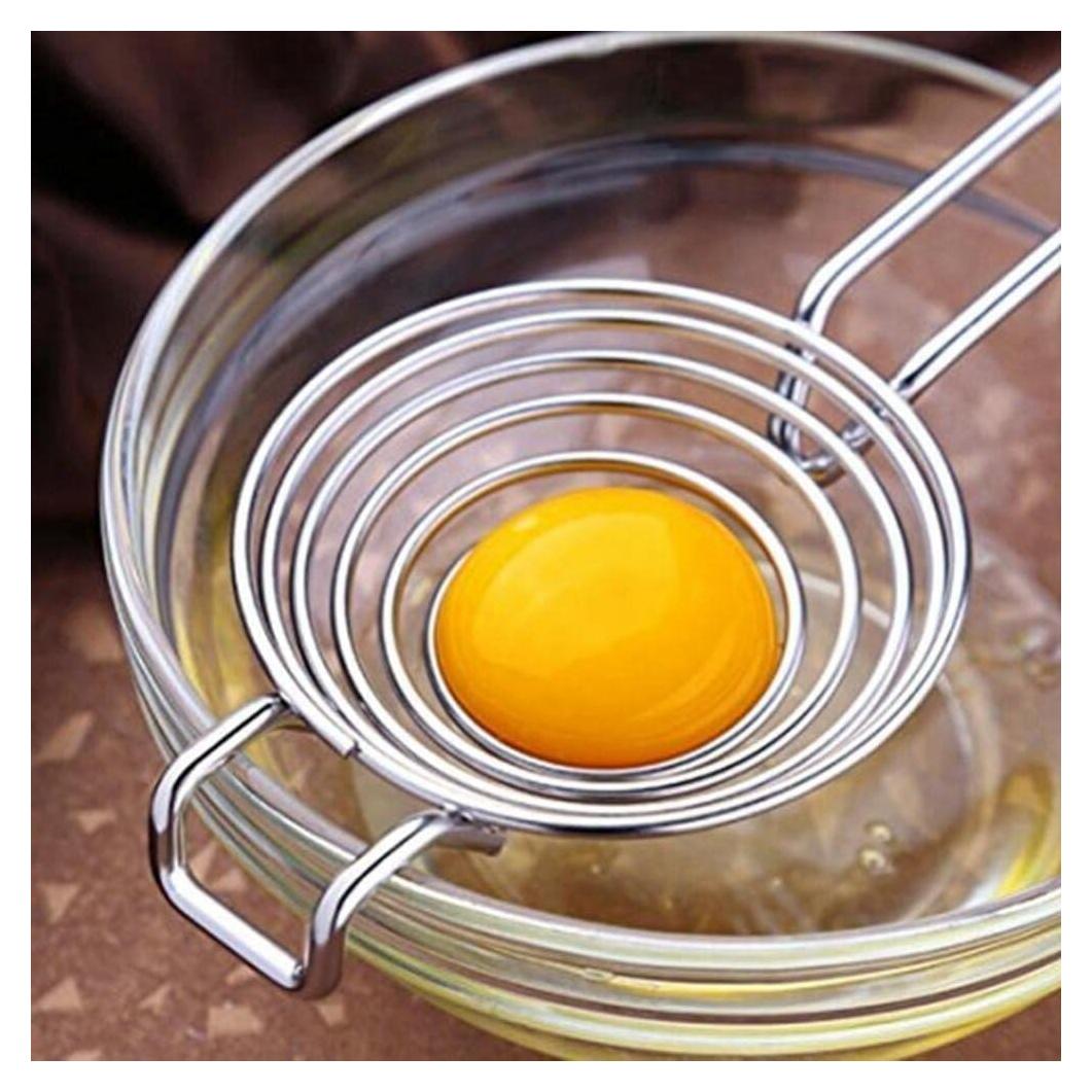 Separador de Huevos Jizlan de Acero Inoxidable Apto para Lavavajillas