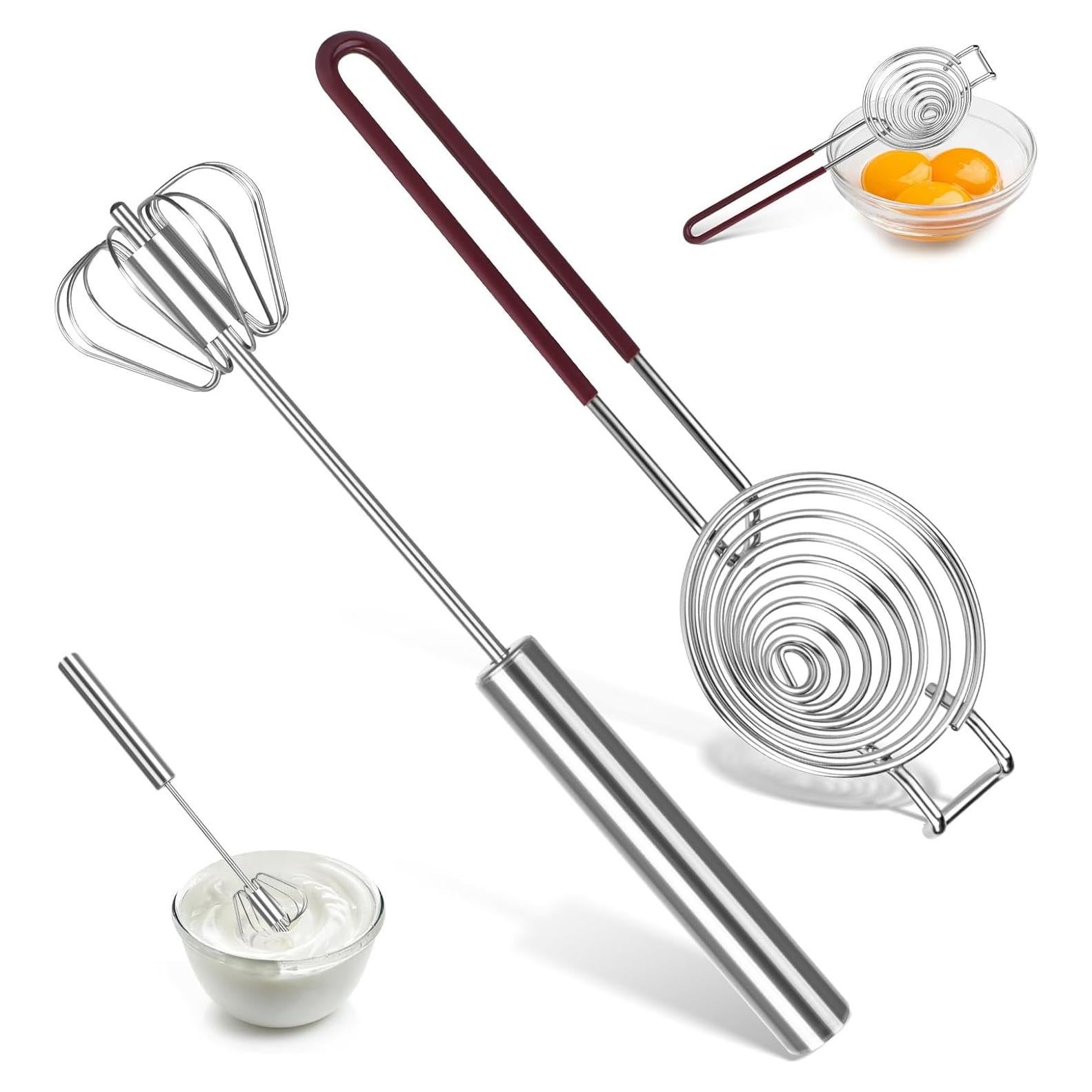 Juego de Batidores HCFGS 2 Piezas Acero Inoxidable