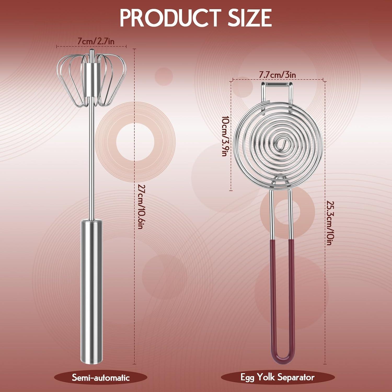 Juego de Batidores HCFGS 2 Piezas Acero Inoxidable