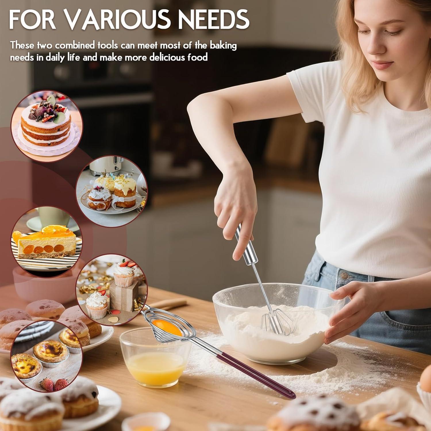 Juego de Batidores HCFGS 2 Piezas Acero Inoxidable