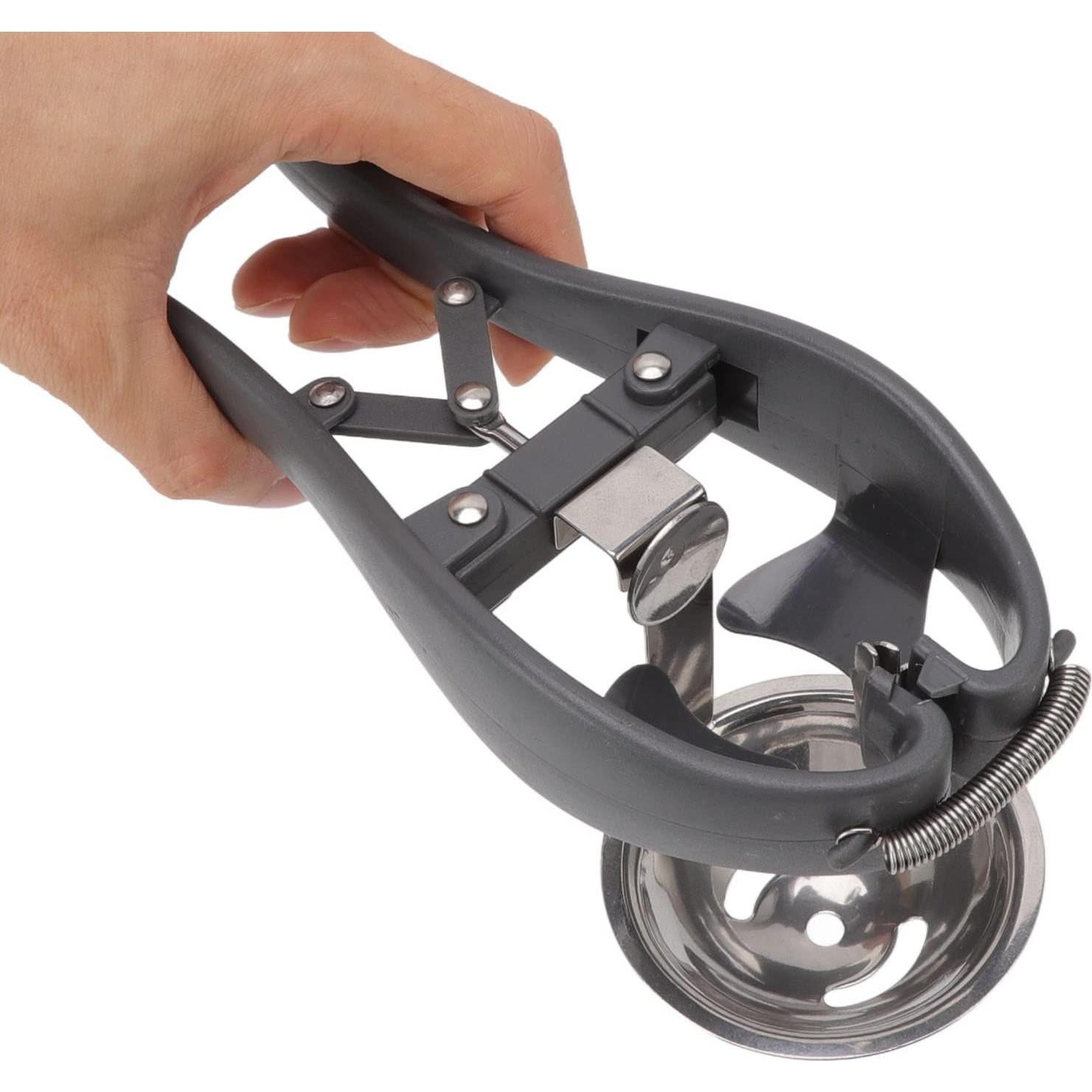 Stainless Steel Professional Egg Opener - Automatic Cracking Tool, Easy Eggshell Cutter, Hard & Soft-Boiled Eggs