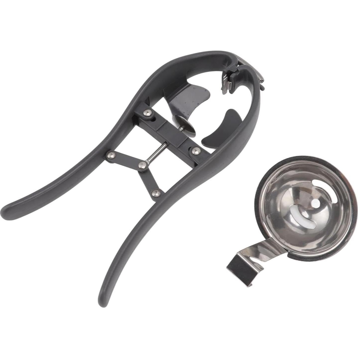 Stainless Steel Professional Egg Opener - Automatic Cracking Tool, Easy Eggshell Cutter, Hard & Soft-Boiled Eggs