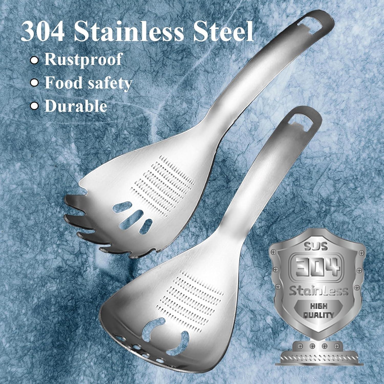 Cuchara Ranurada Multifuncional Vezyturly Acero Inoxidable 304