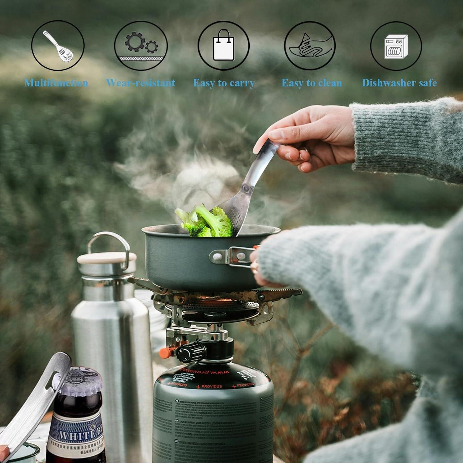 Cuchara Ranurada Multifuncional Vezyturly Acero Inoxidable 304