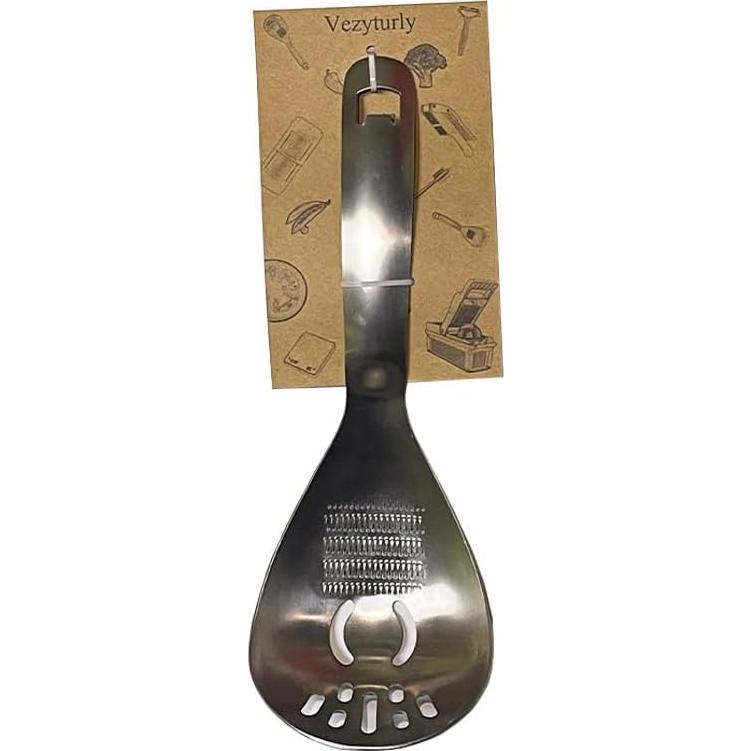 Cuchara Ranurada Multifuncional Vezyturly Acero Inoxidable 304