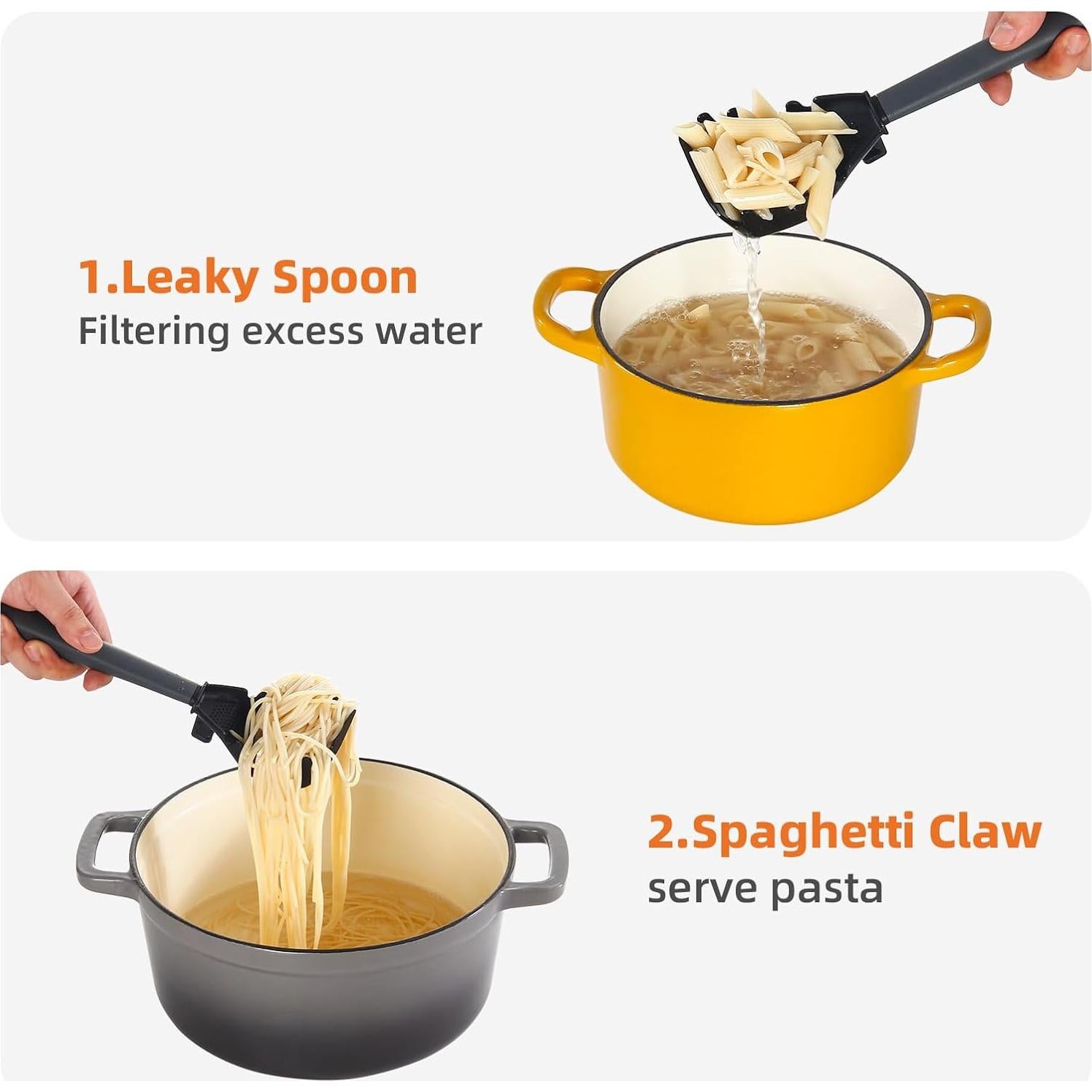 Cuchara Multifuncional Mage Crab | Todo-en-Uno Resistente al Calor