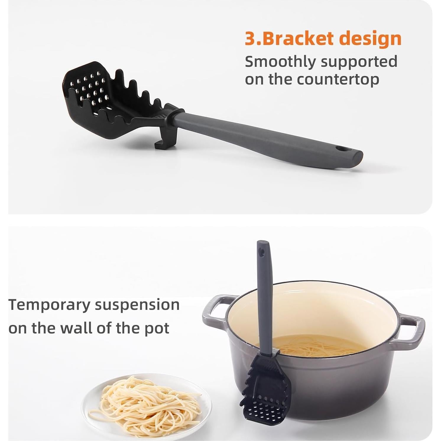 Cuchara Multifuncional Mage Crab | Todo-en-Uno Resistente al Calor