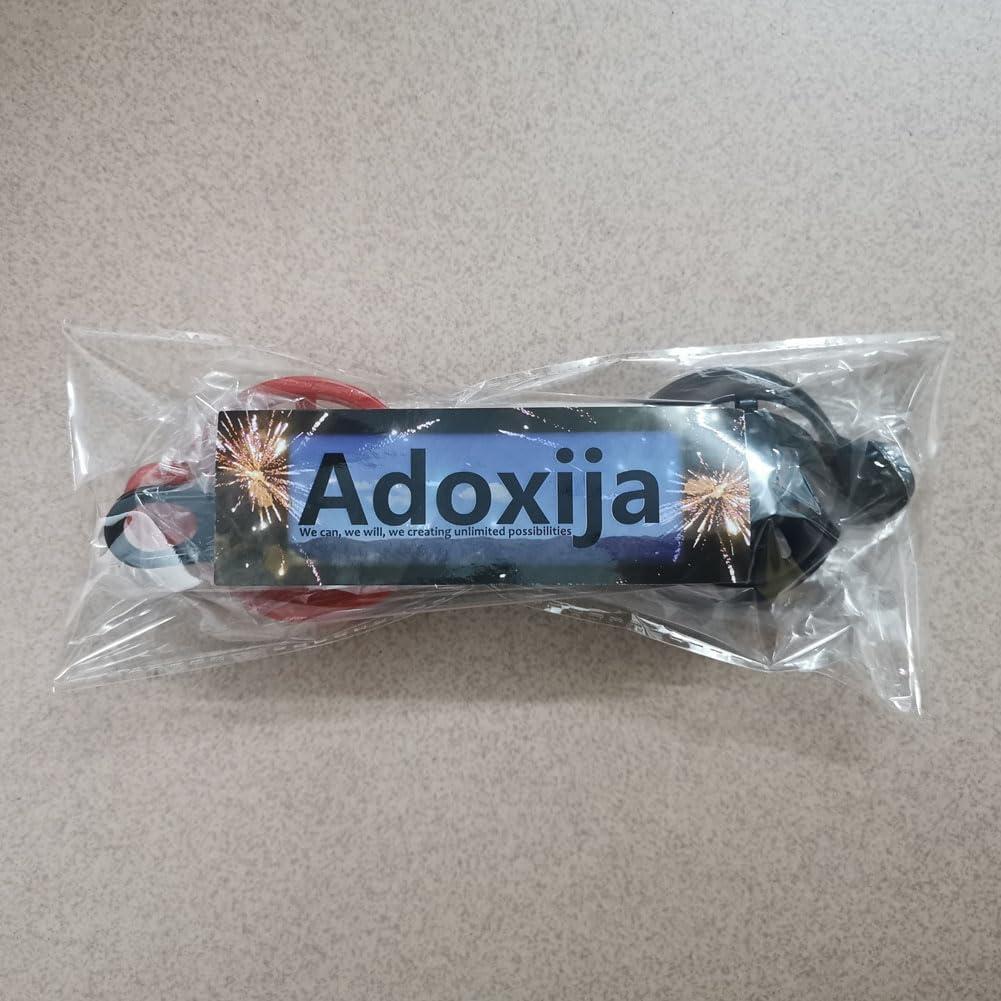 Separador de Yema de Huevo Adoxija - 2 Piezas, Plástico, Negro y Rojo