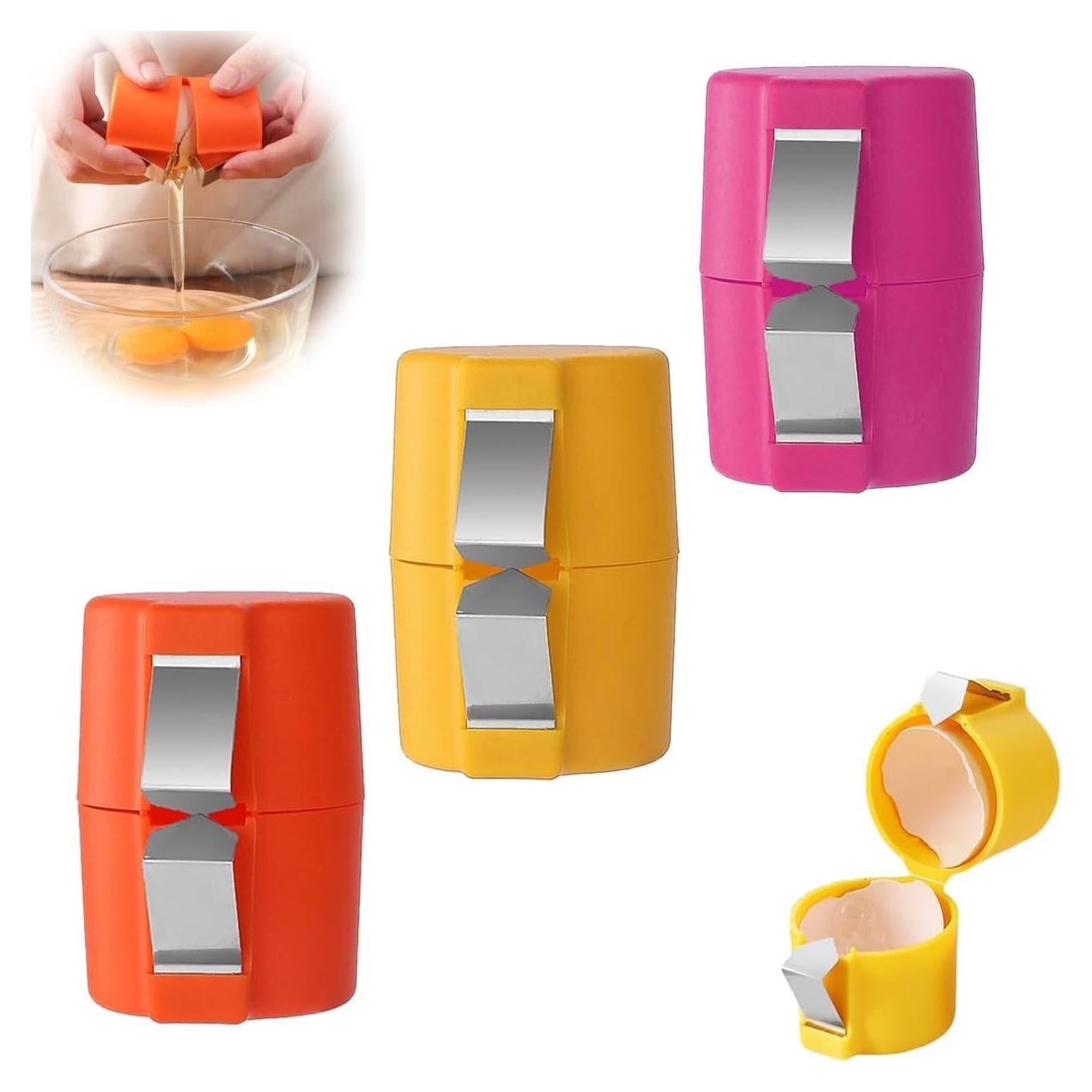 Abridor de Cáscara de Huevo CARETHYS - 3 Piezas, Multifuncional