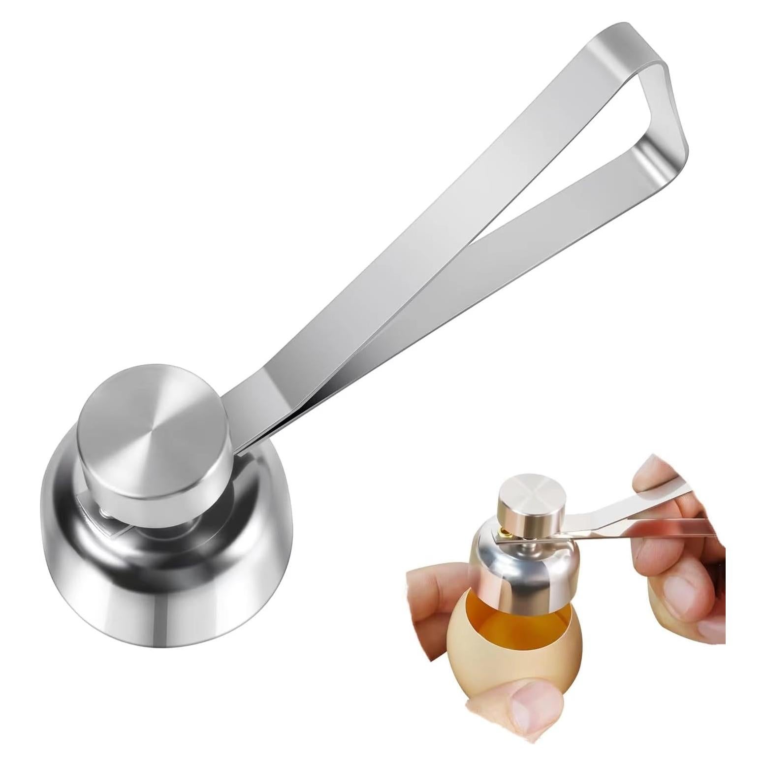 Abridor de Huevos Ajustable Wahijihe de Acero Inoxidable 304