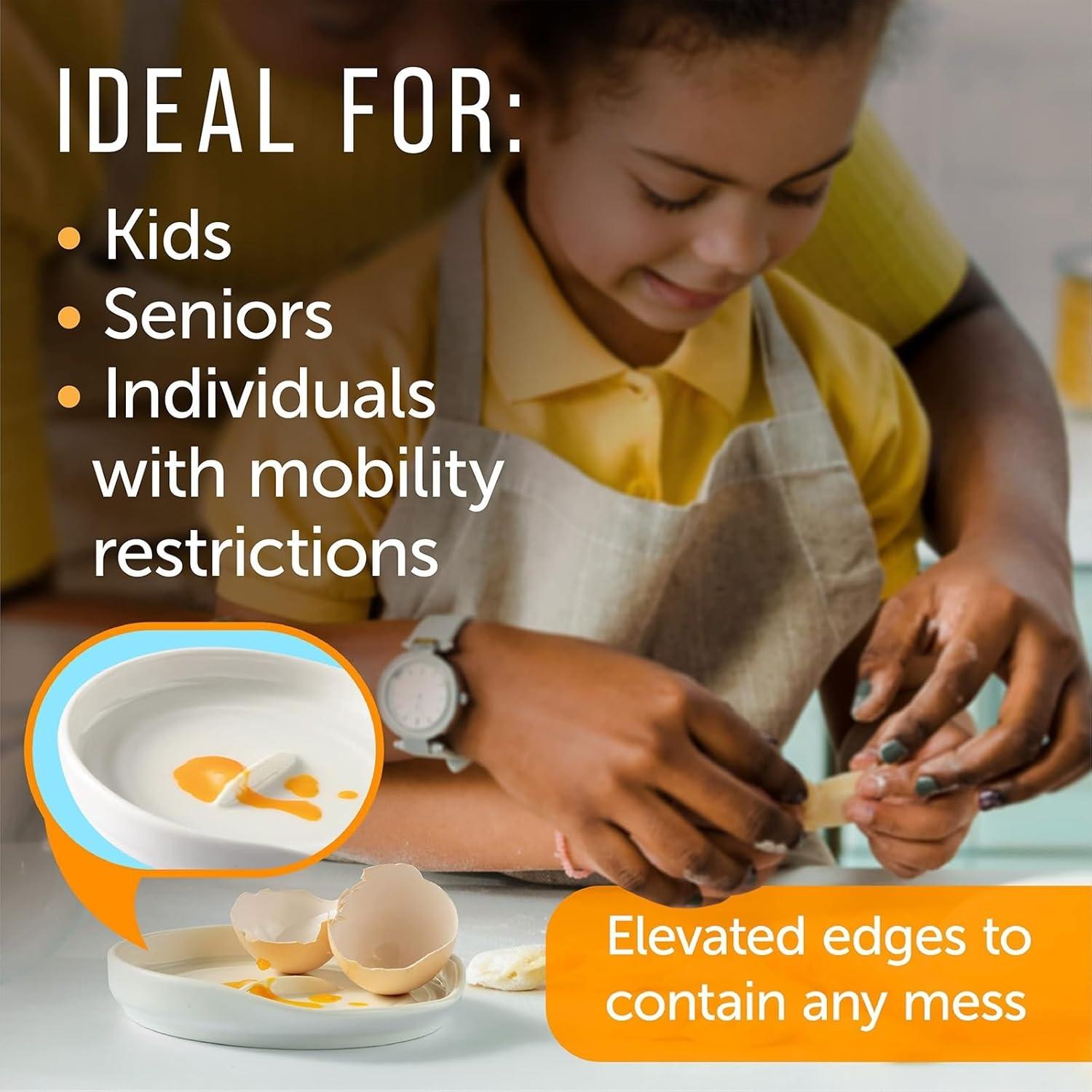 Rompehuevos Doble Propósito Maplefield + Soporte para Cucharas