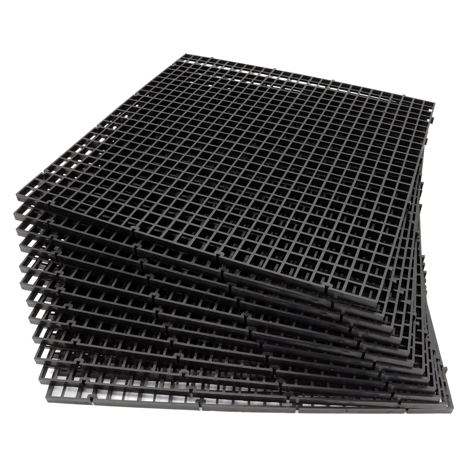 Divisores de Acuario ALEGI 12 Pcs 30x30 cm Plástico