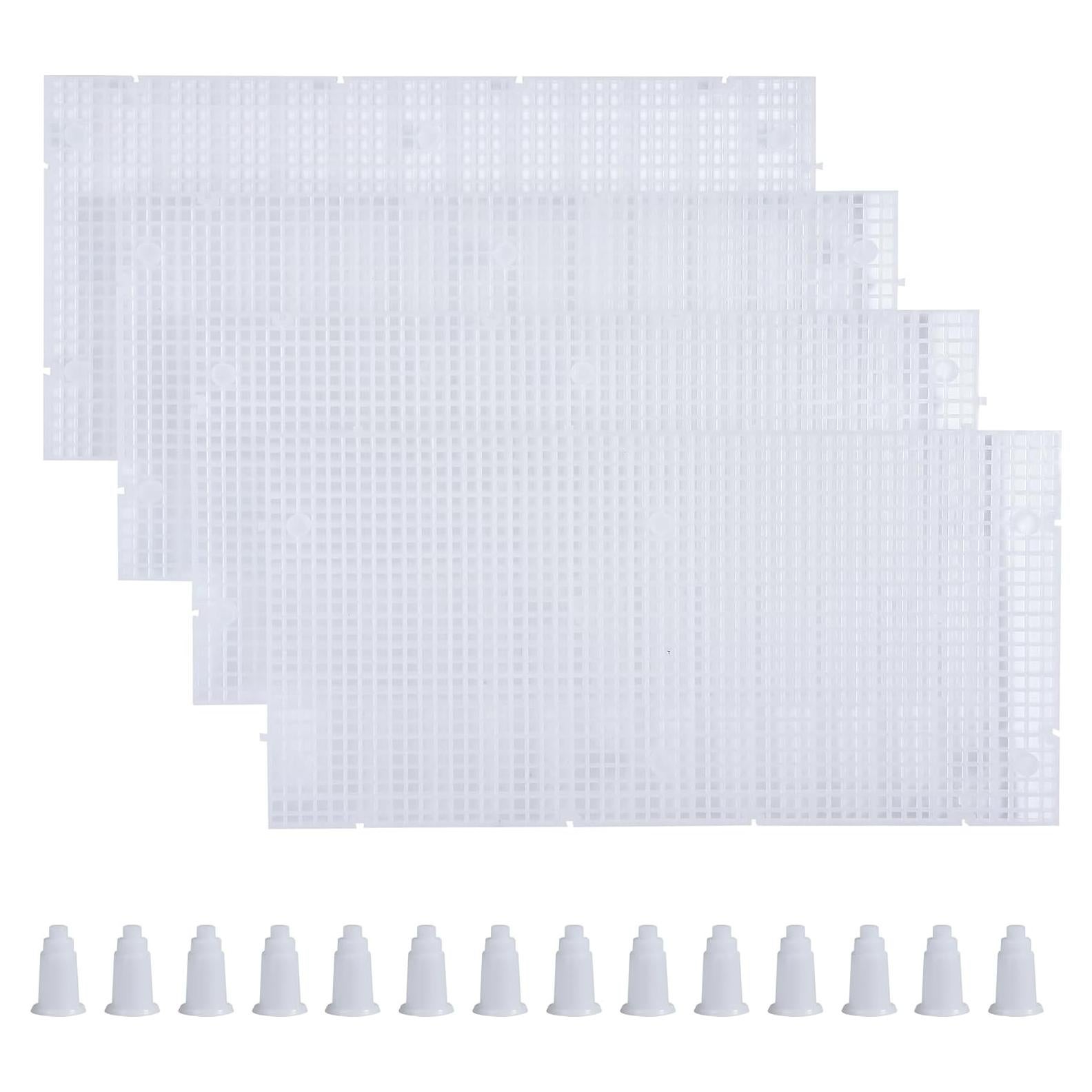 Bandeja Divisoria de Plástico ALEGI para Acuarios 4 Pcs