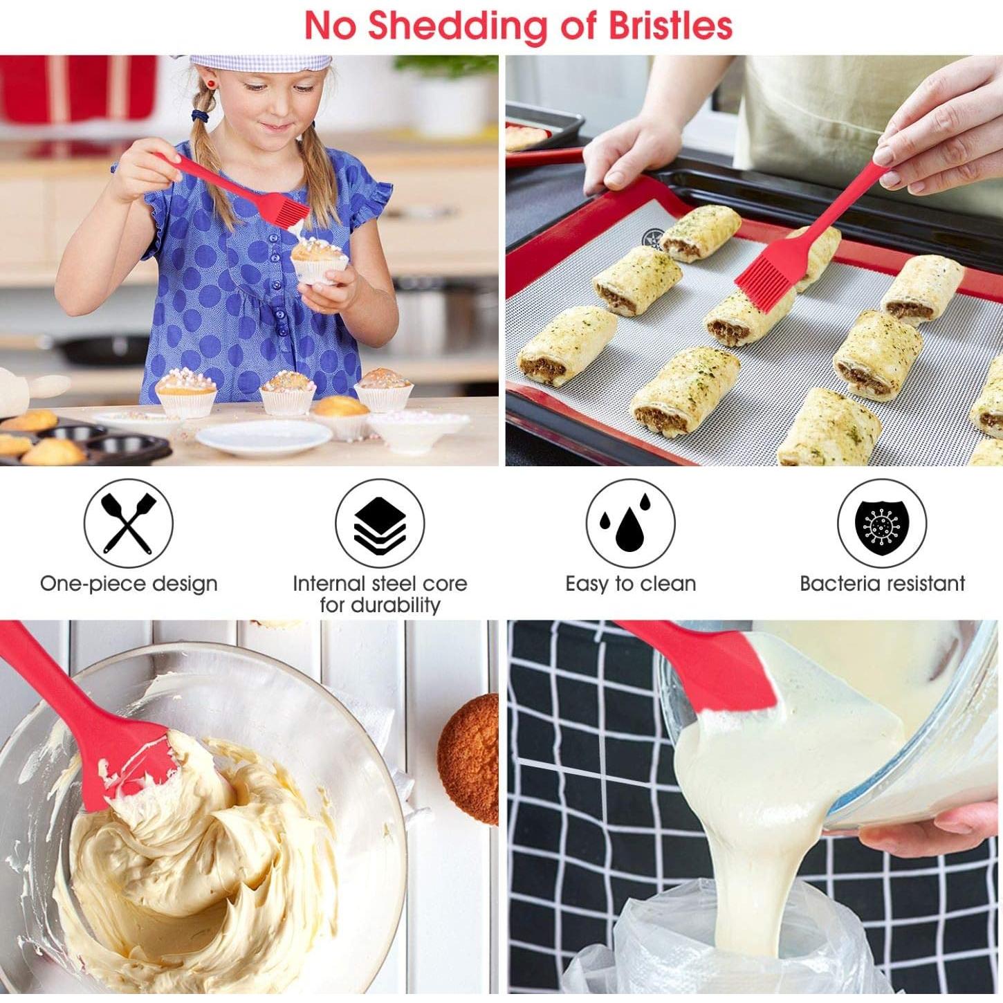 Kit de Hornear Macarons Angadona - 30 Piezas Silicona