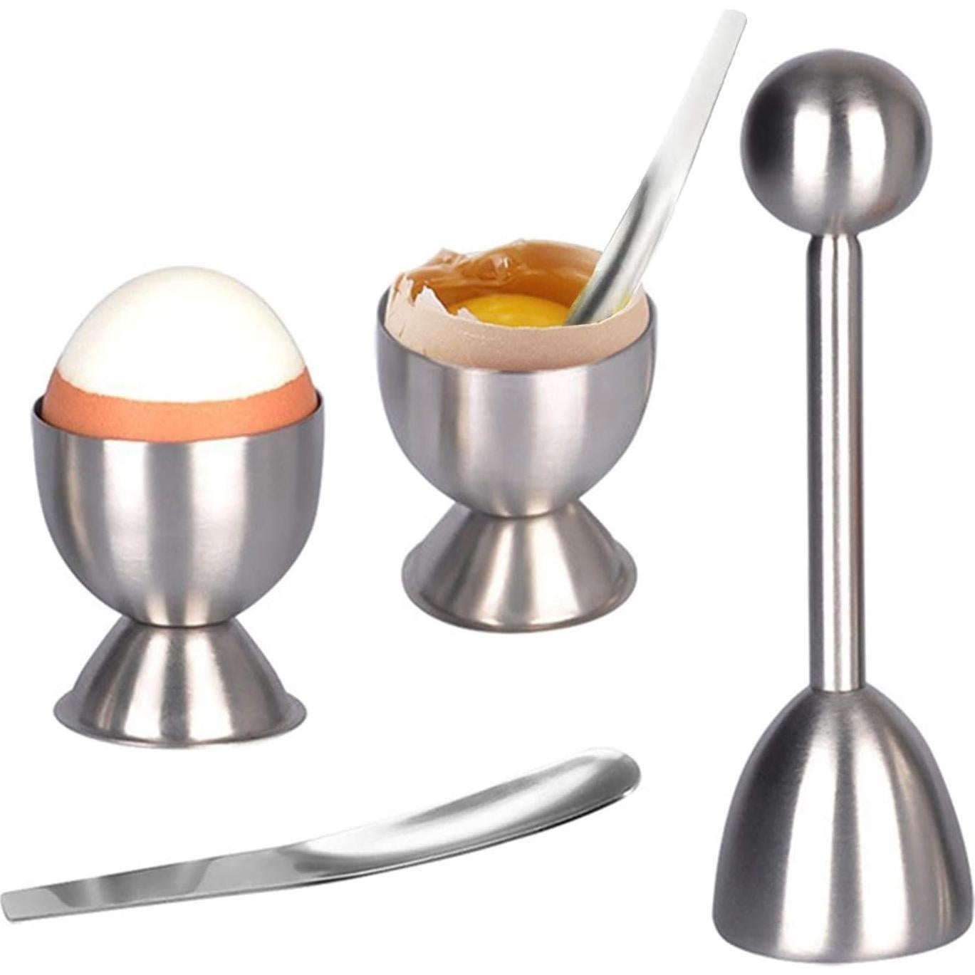 Juego de Cortador y Tapador de Huevos Hocai, 5 Piezas