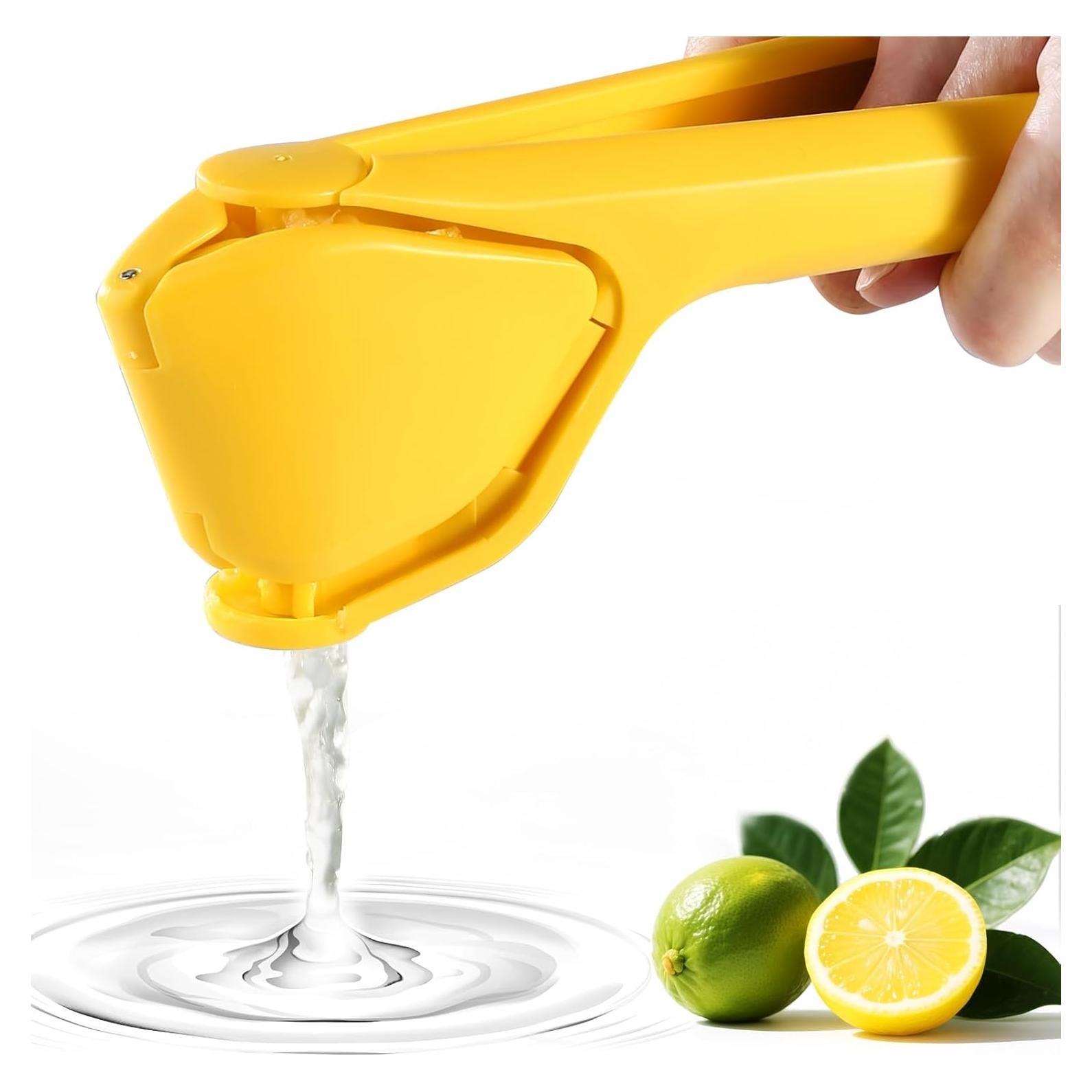 Exprimidor Manual de Limón HUMUTA Amarillo 220g Antiadherente