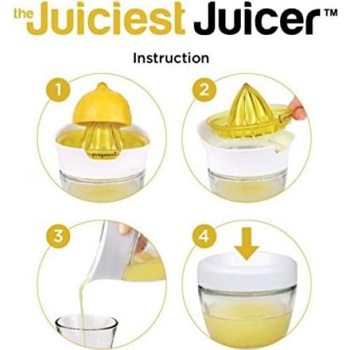 Exprimidor Manual Prepara Más Jugoso 148 ml Vidrio BPA Free