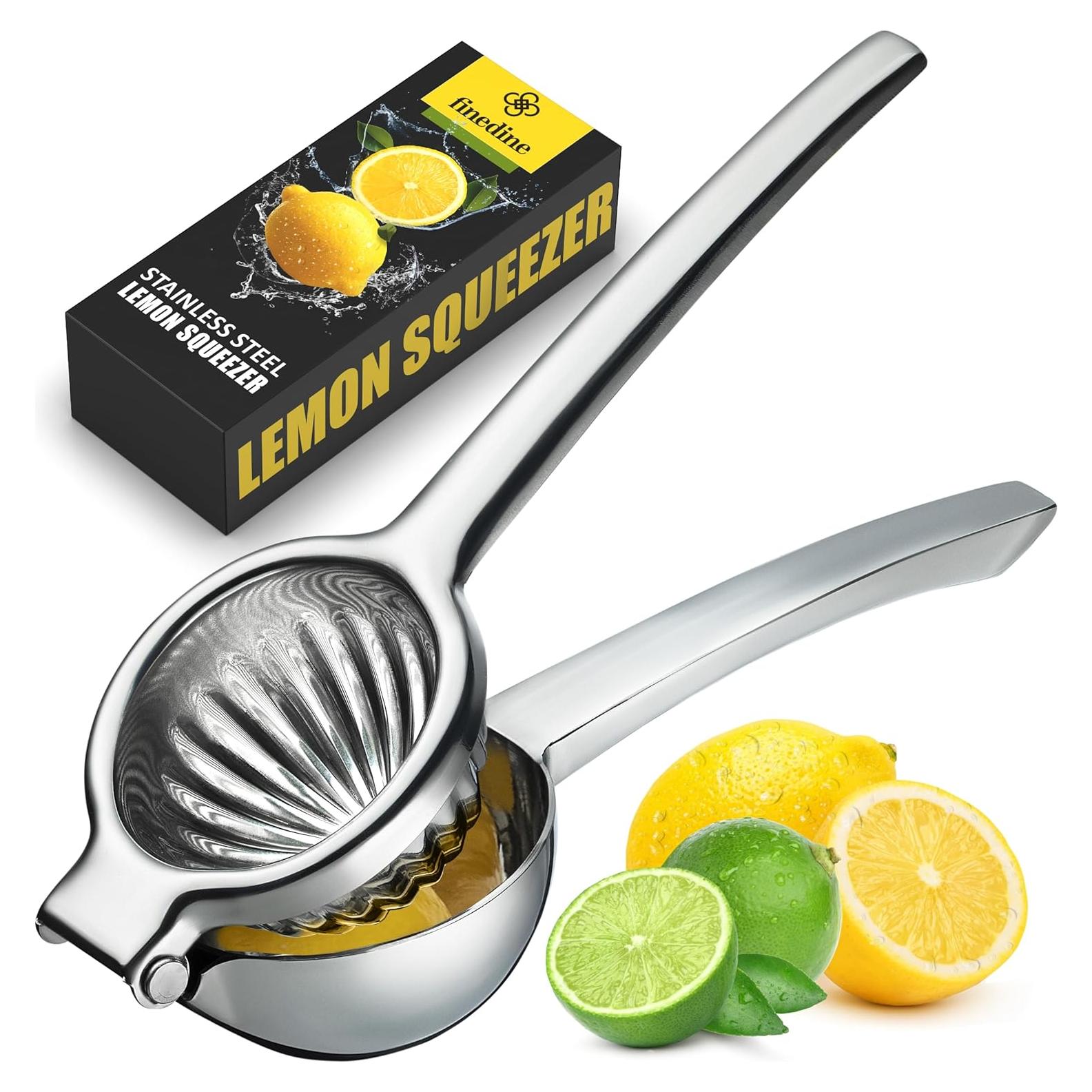 Exprimidor de Limón Manual FineDine Acero Inoxidable 0.75L