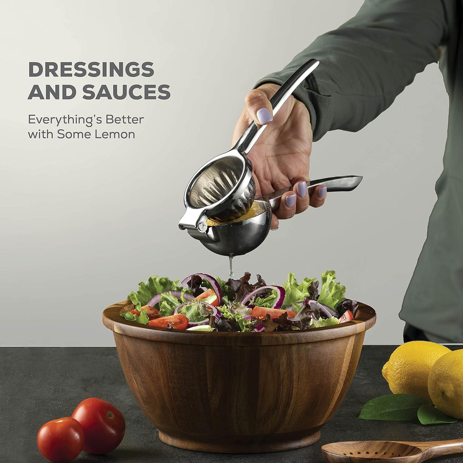 Exprimidor de Limón Manual FineDine Acero Inoxidable 0.75L