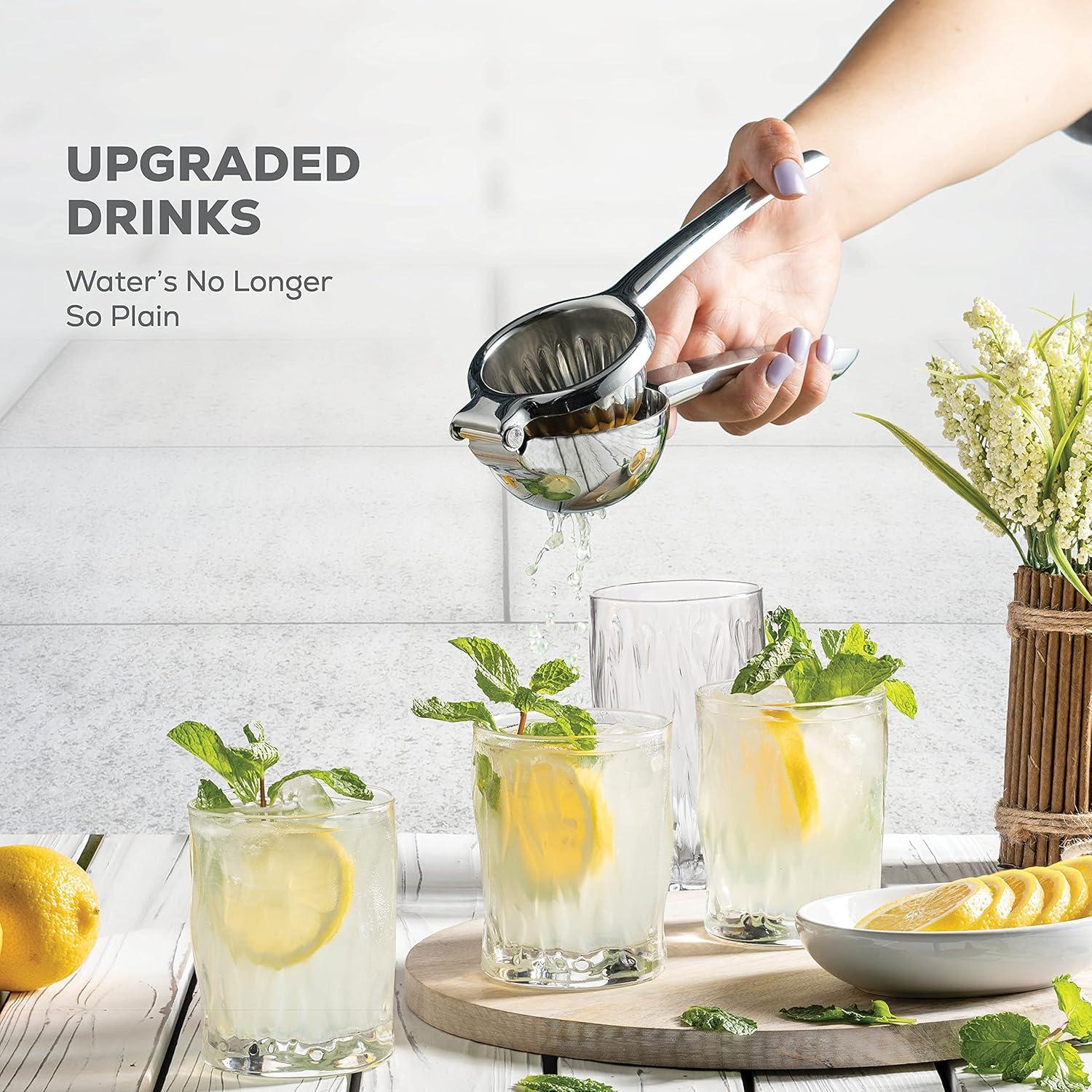 Exprimidor de Limón Manual FineDine Acero Inoxidable 0.75L