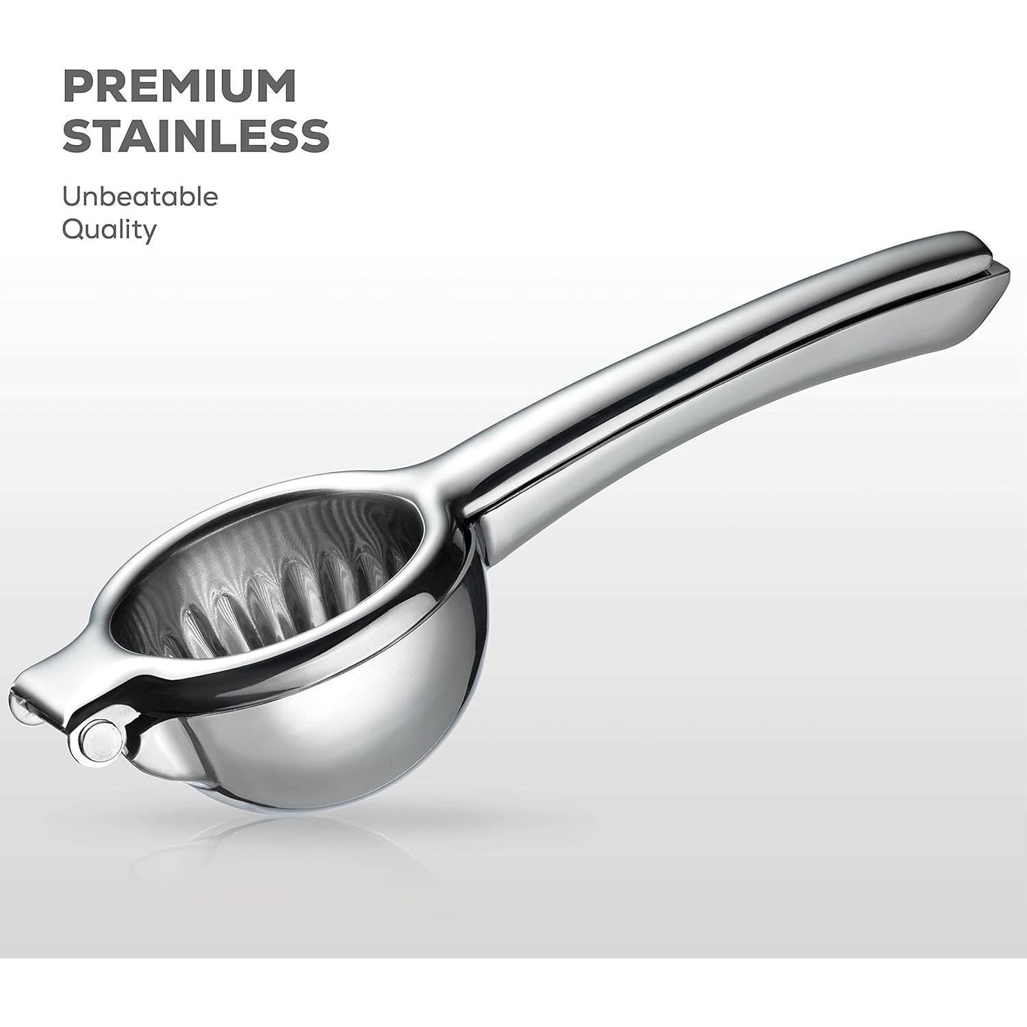 Exprimidor de Limón Manual FineDine Acero Inoxidable 0.75L