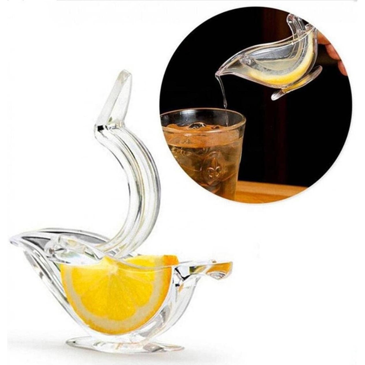 Exprimidor manual de limón WMZNNGX acrílico 0.3L 4Pcs